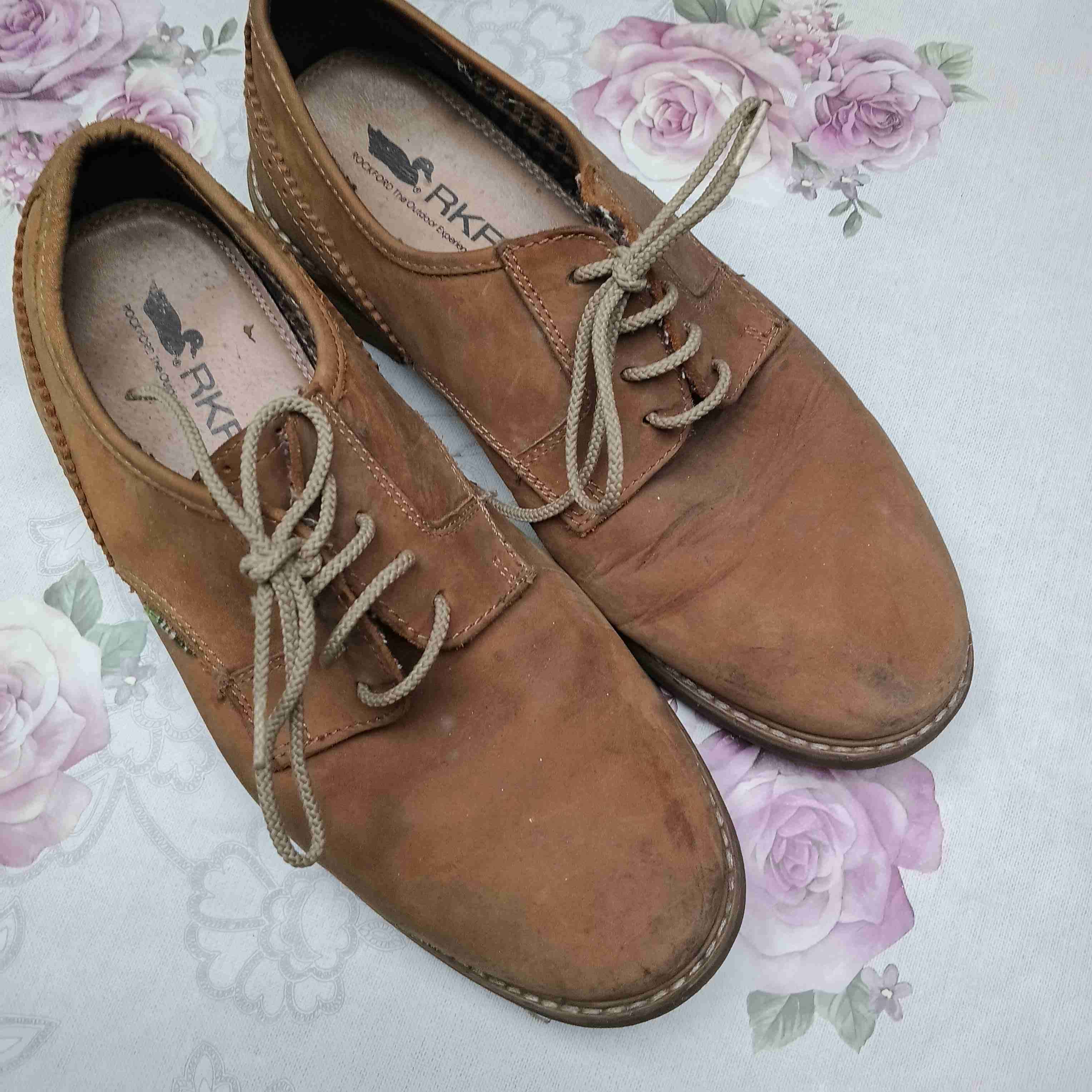 Zapatos de cuero RKF marrón - miniatura 3