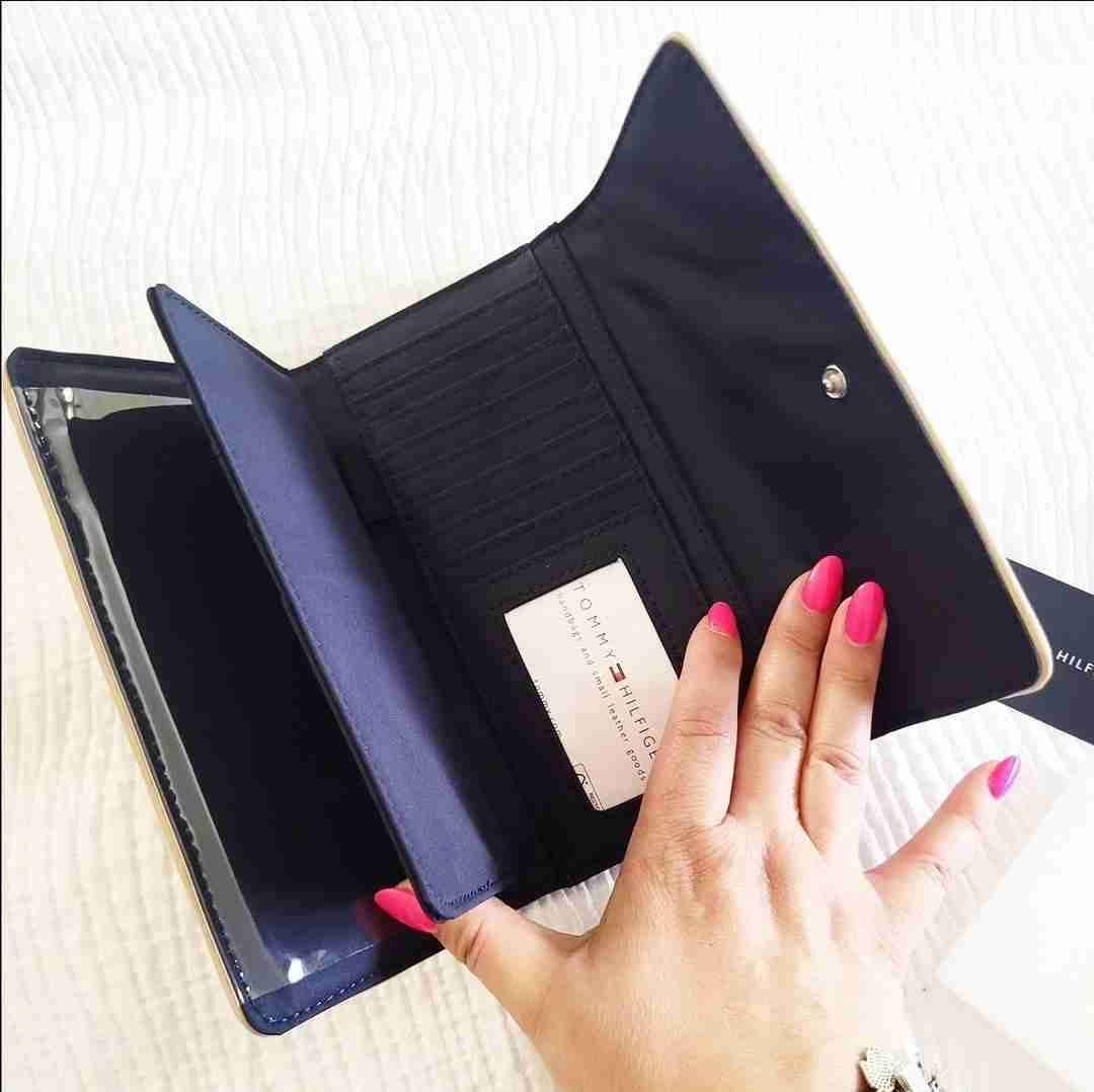 Billetera Tommy Hilfiger azul - miniatura 2