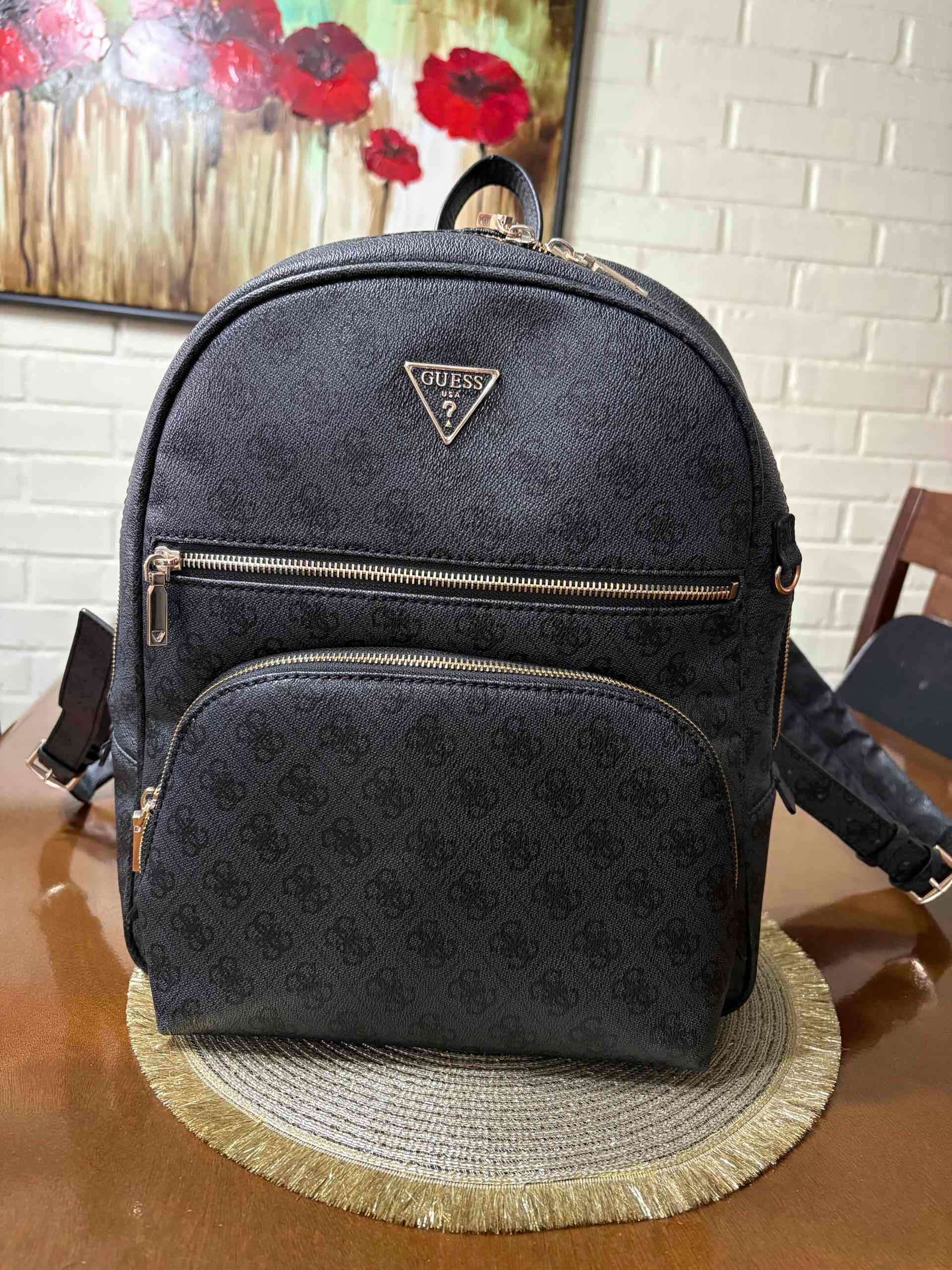 Mochila negra Guess - miniatura 1