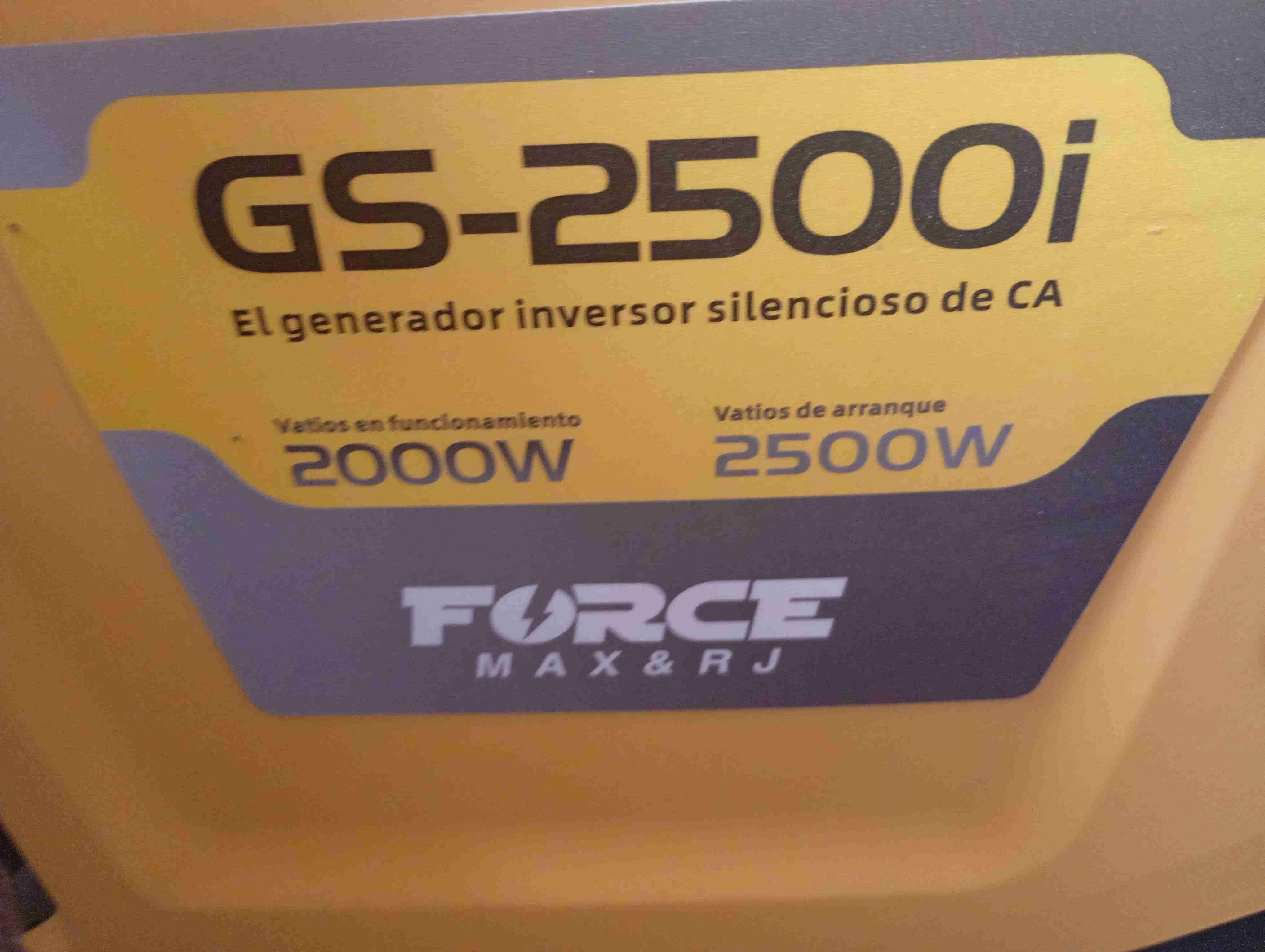 Generador eléctrico portátil FORCE de 2500w - miniatura 2