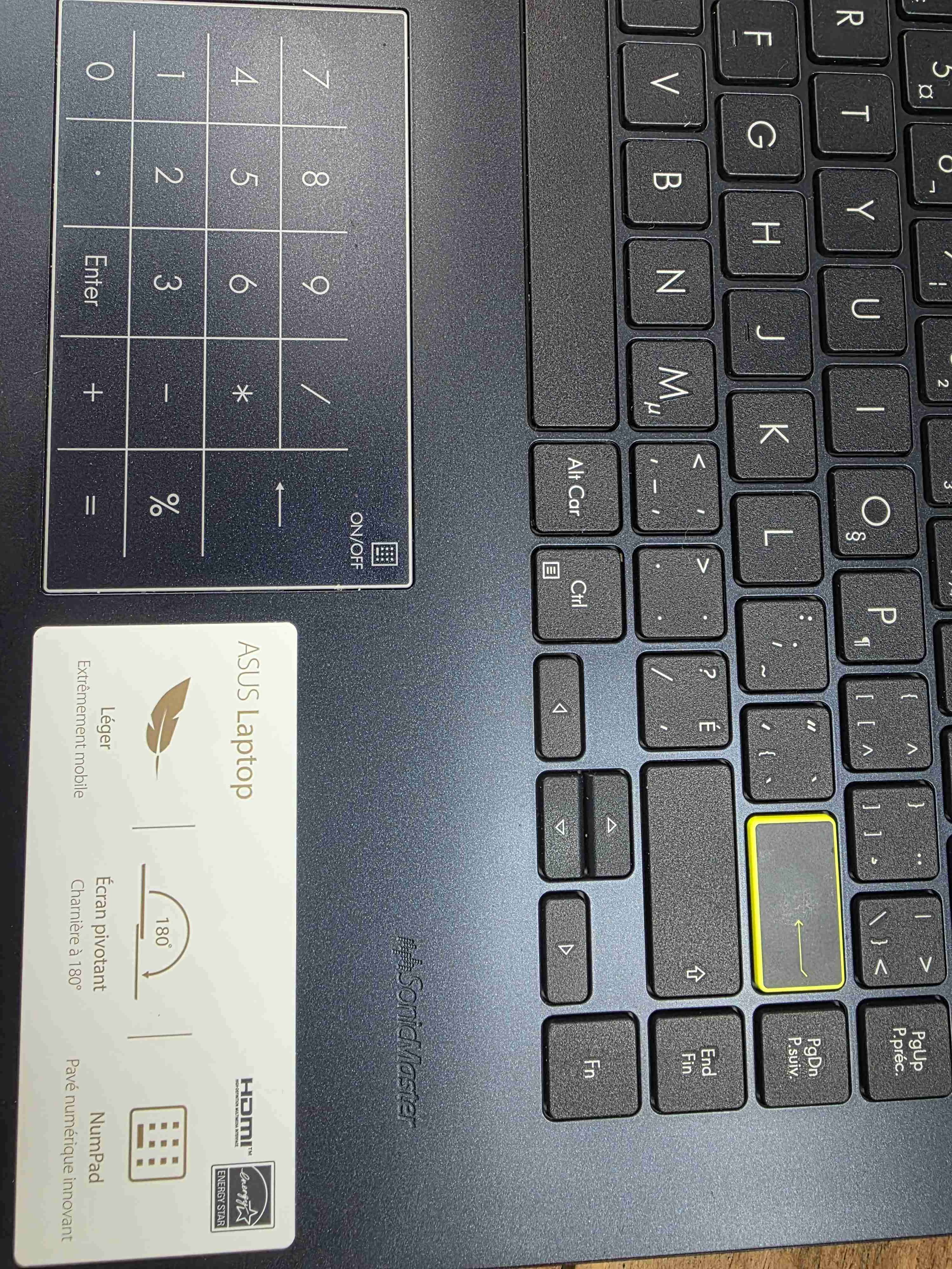 Notebook ASUS gris oscuro - 5