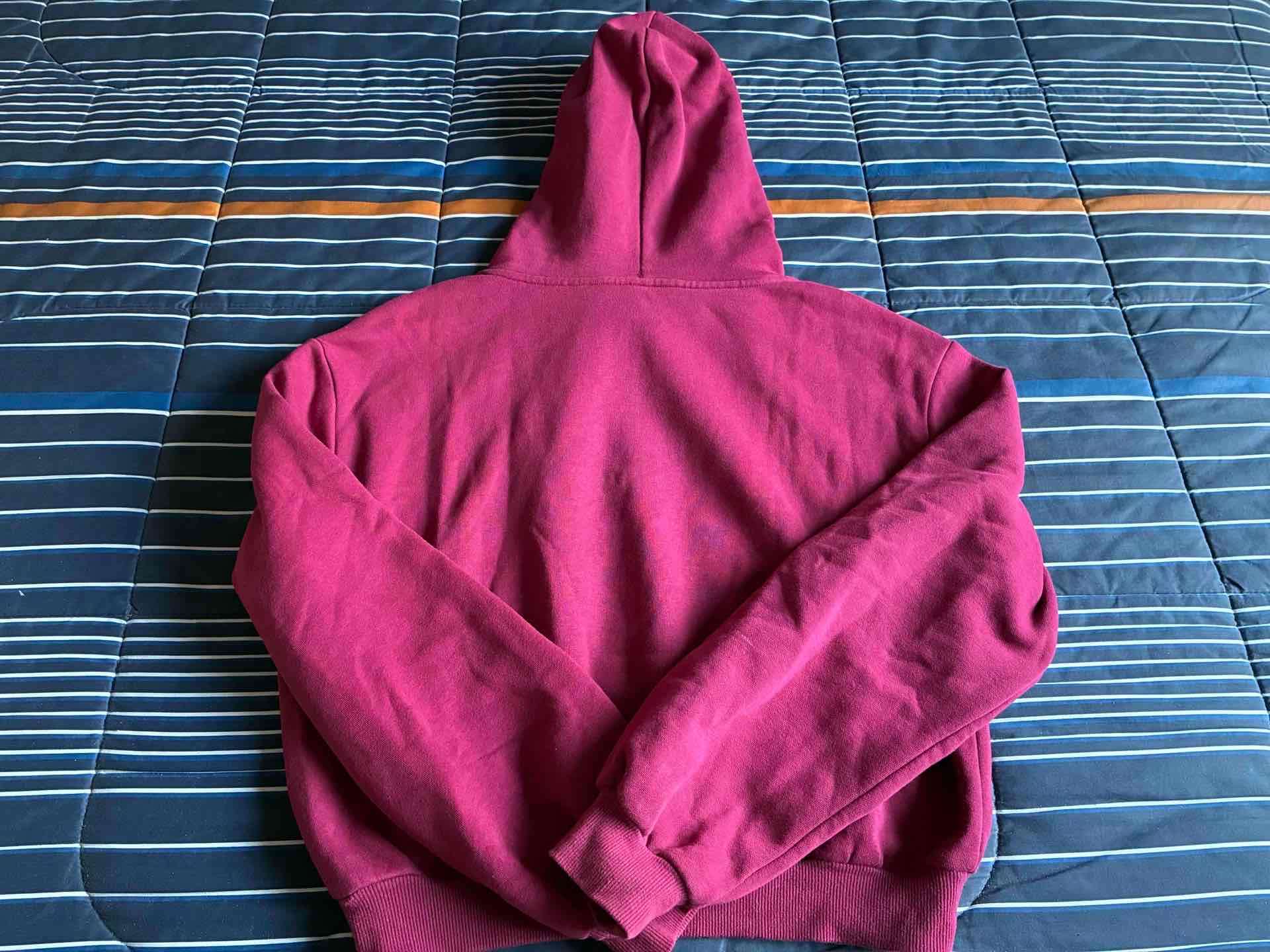 Polerón H&M burdeos, talla M - miniatura 2