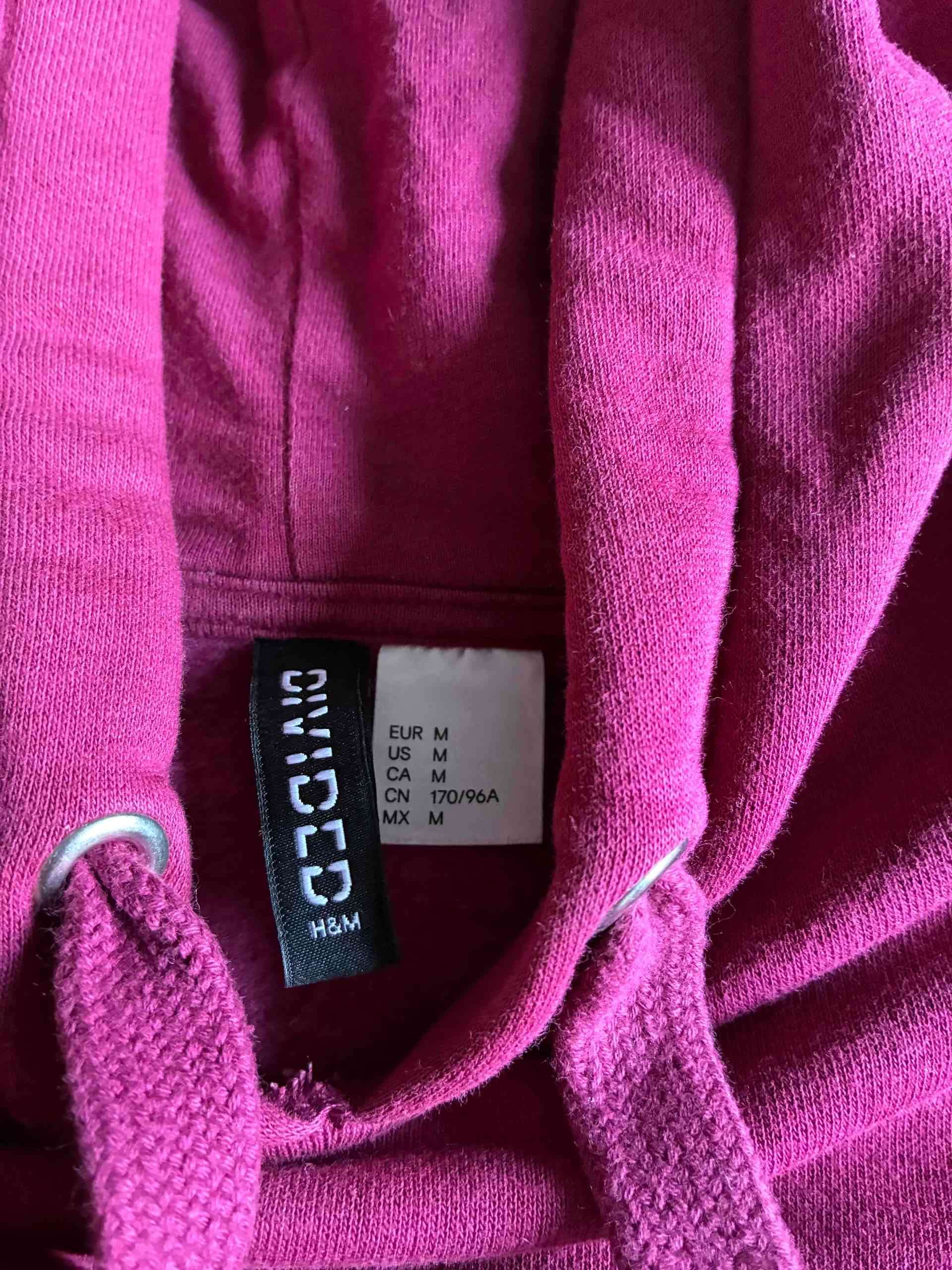 Polerón H&M burdeos, talla M - miniatura 3