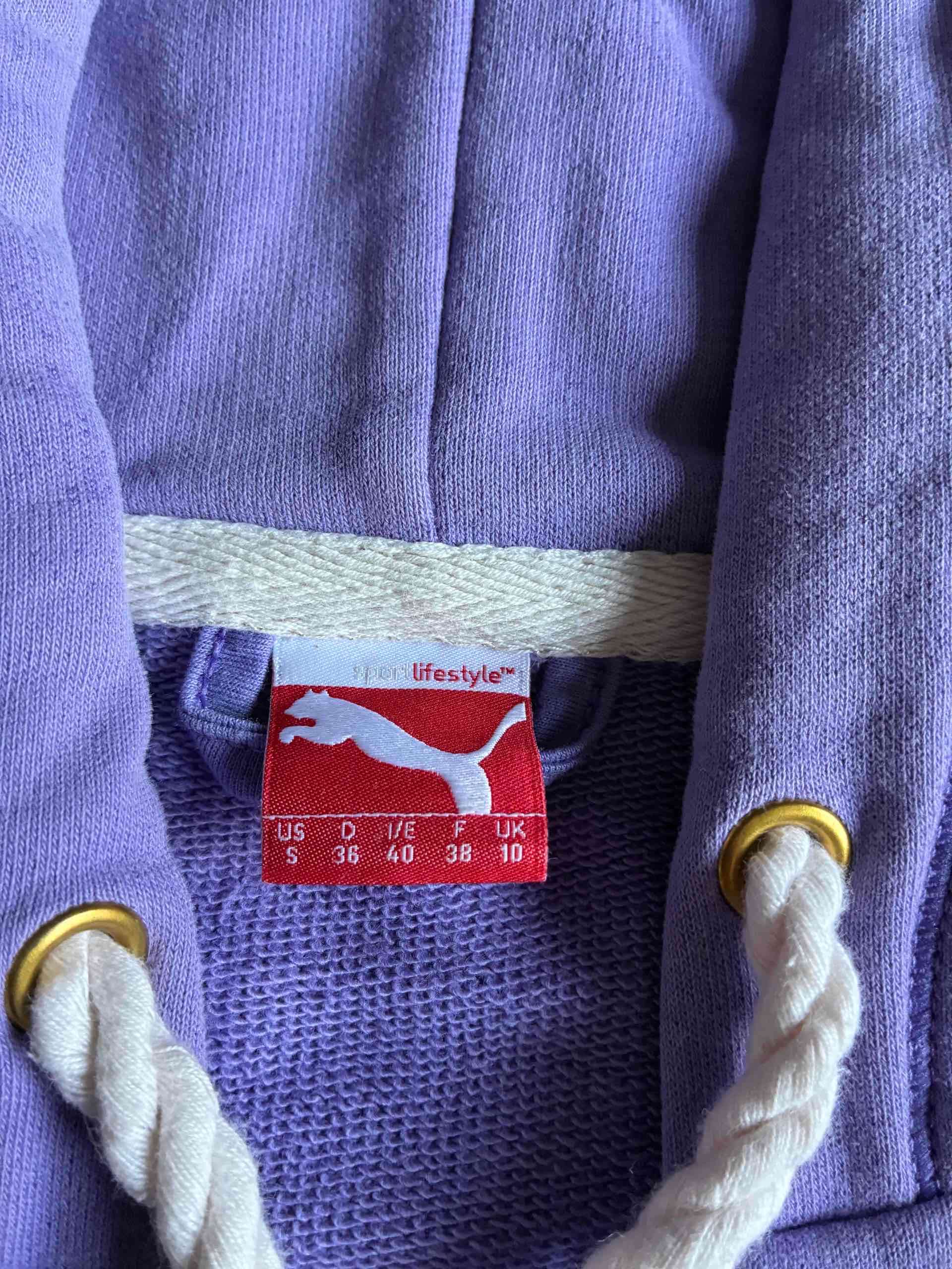 Polerón morado, marca Puma, talla S - miniatura 3
