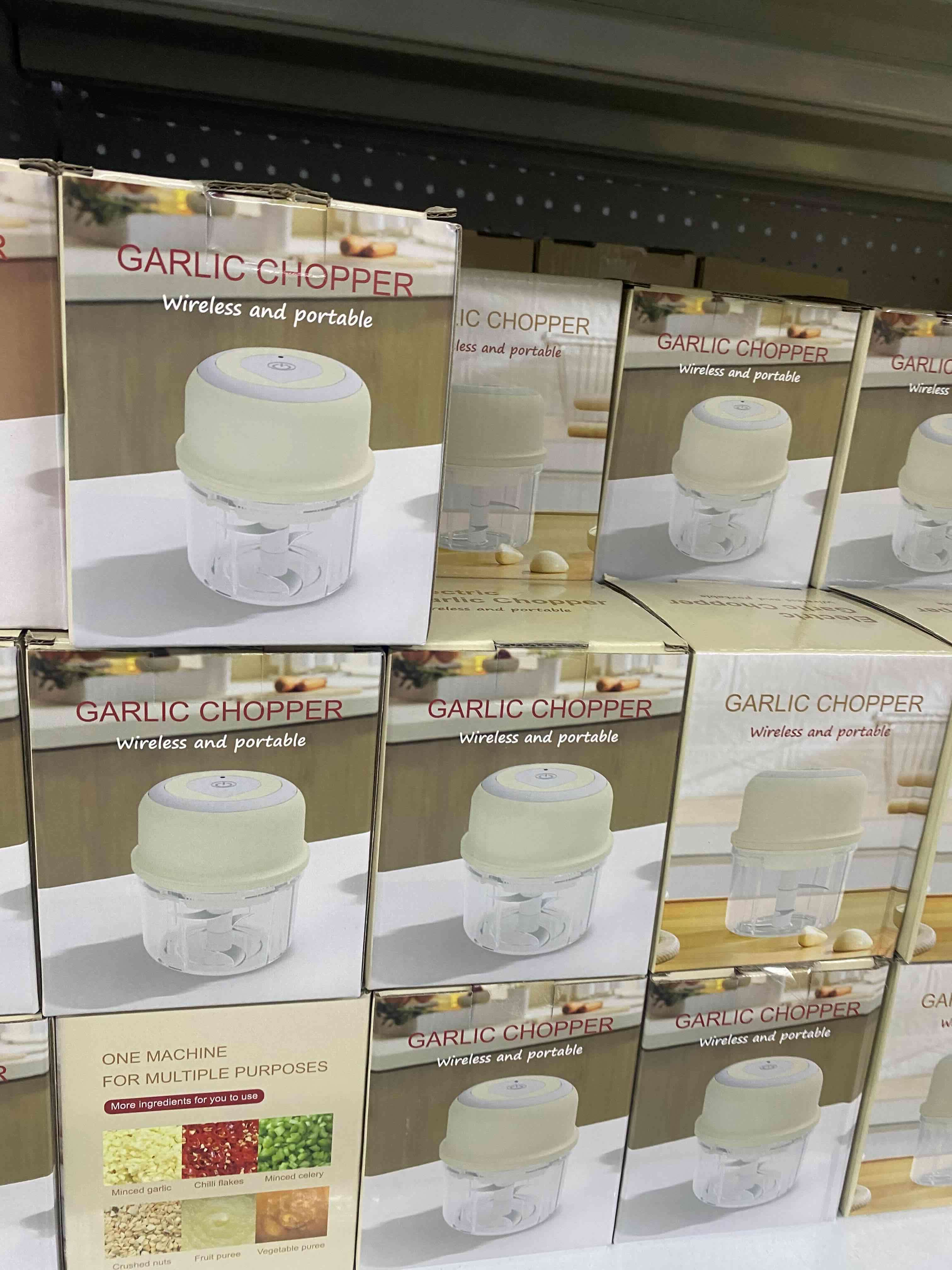 Picador de ajo inalámbrico portátil - miniatura 1