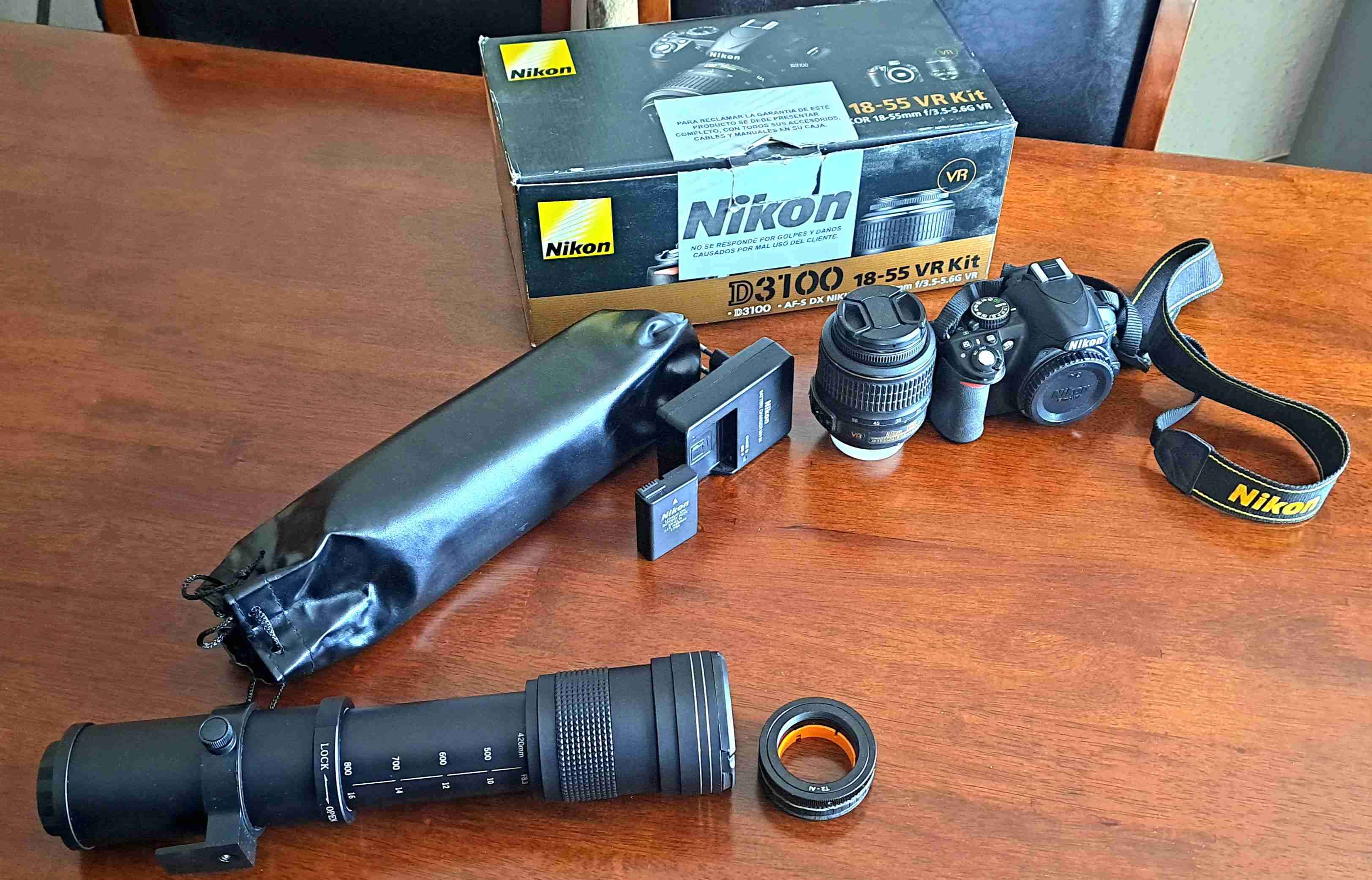 Cámara Nikon DSLR en buen estado - 3