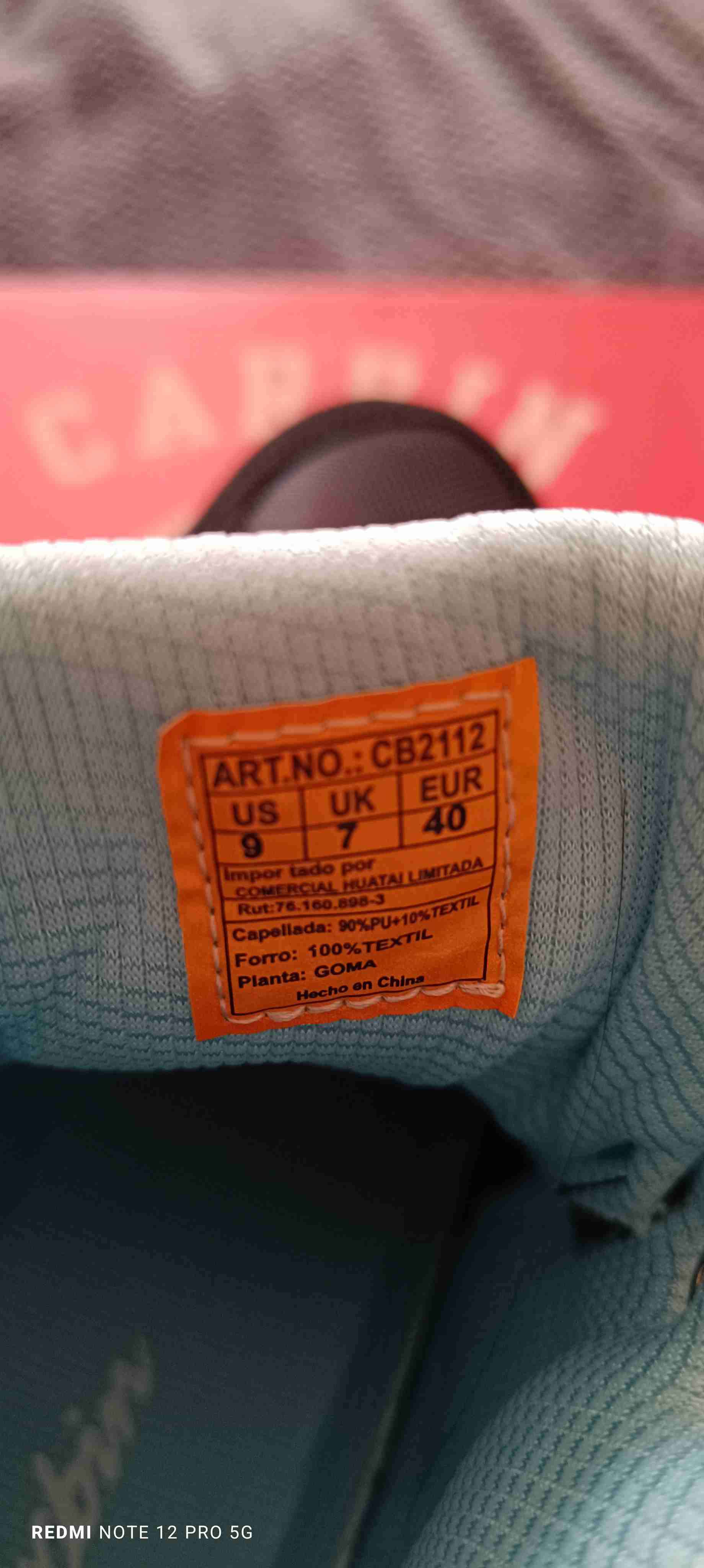 Botas mujer  trekking negras CARBIN talla 40 - miniatura 2