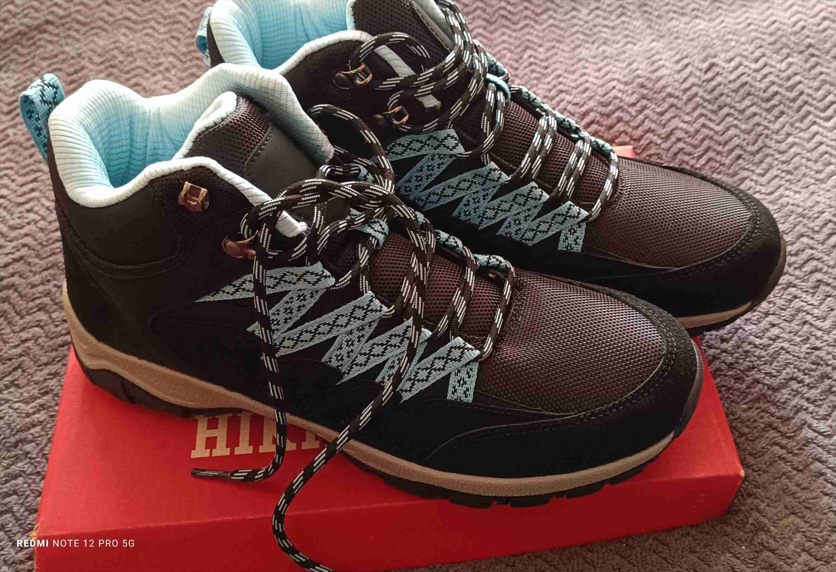 Botas mujer  trekking negras CARBIN talla 40 - miniatura 3