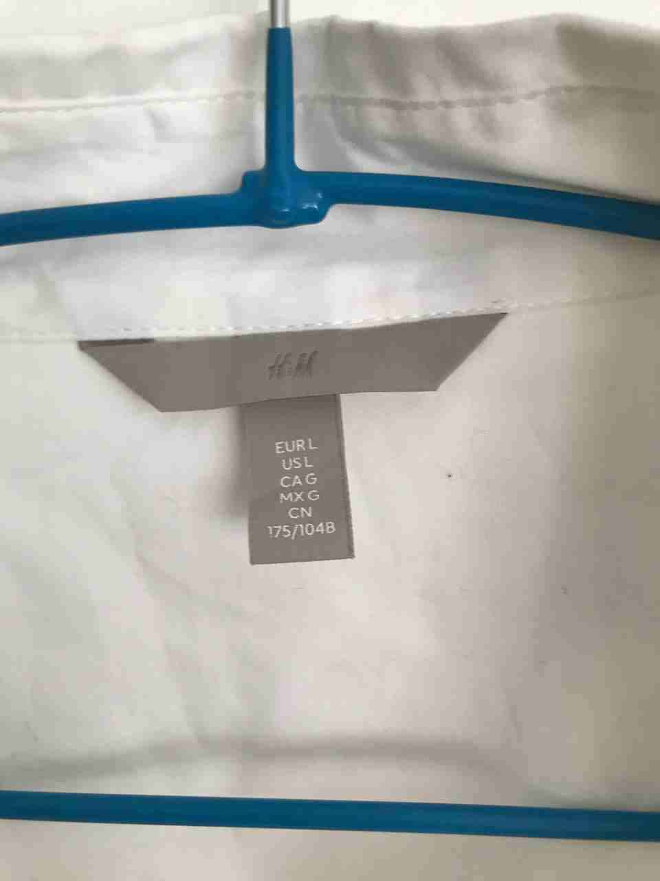 Camisa blanca de algodón - miniatura 3