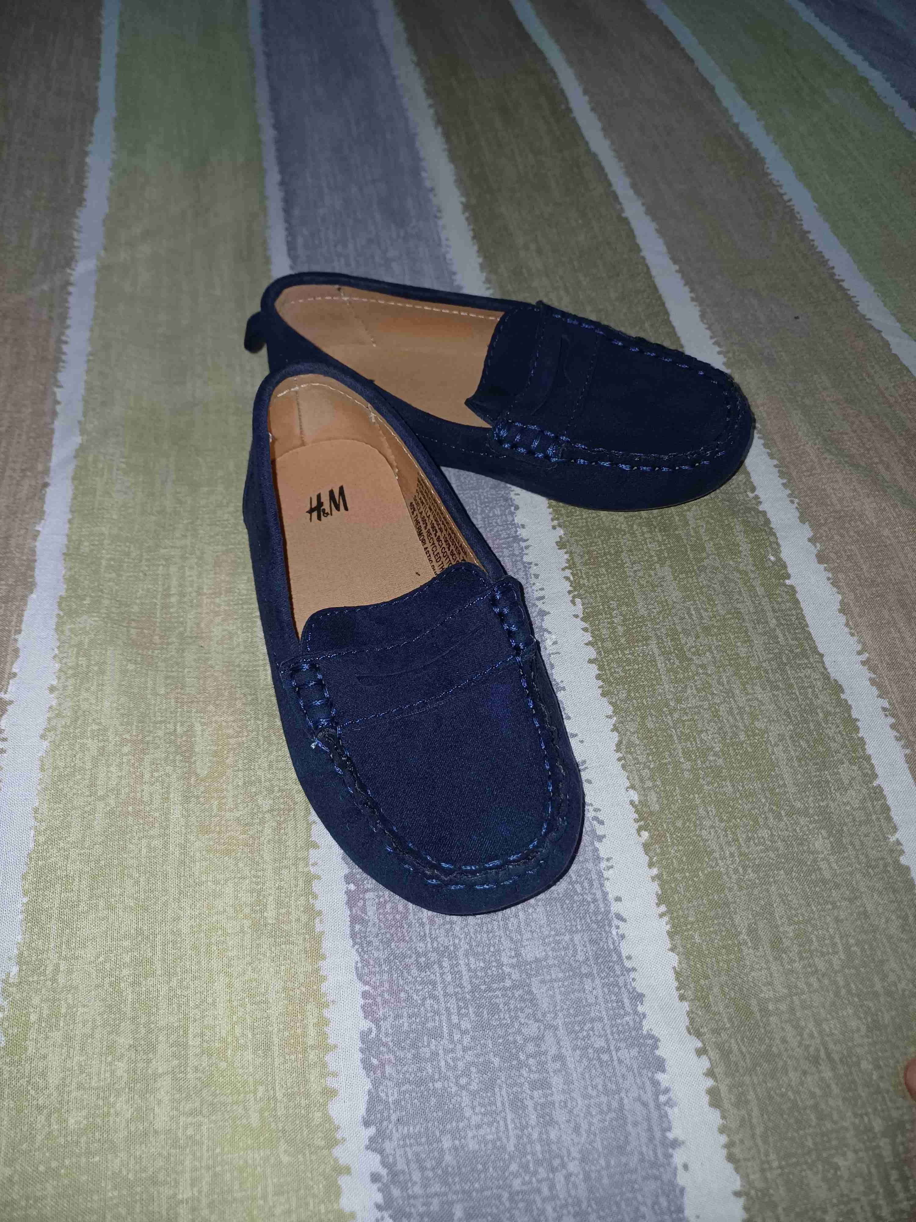 Mocasines azul oscuro H&M