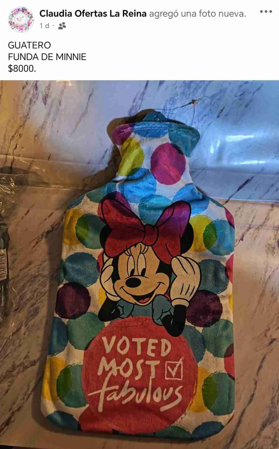 Guatero Minnie Mouse