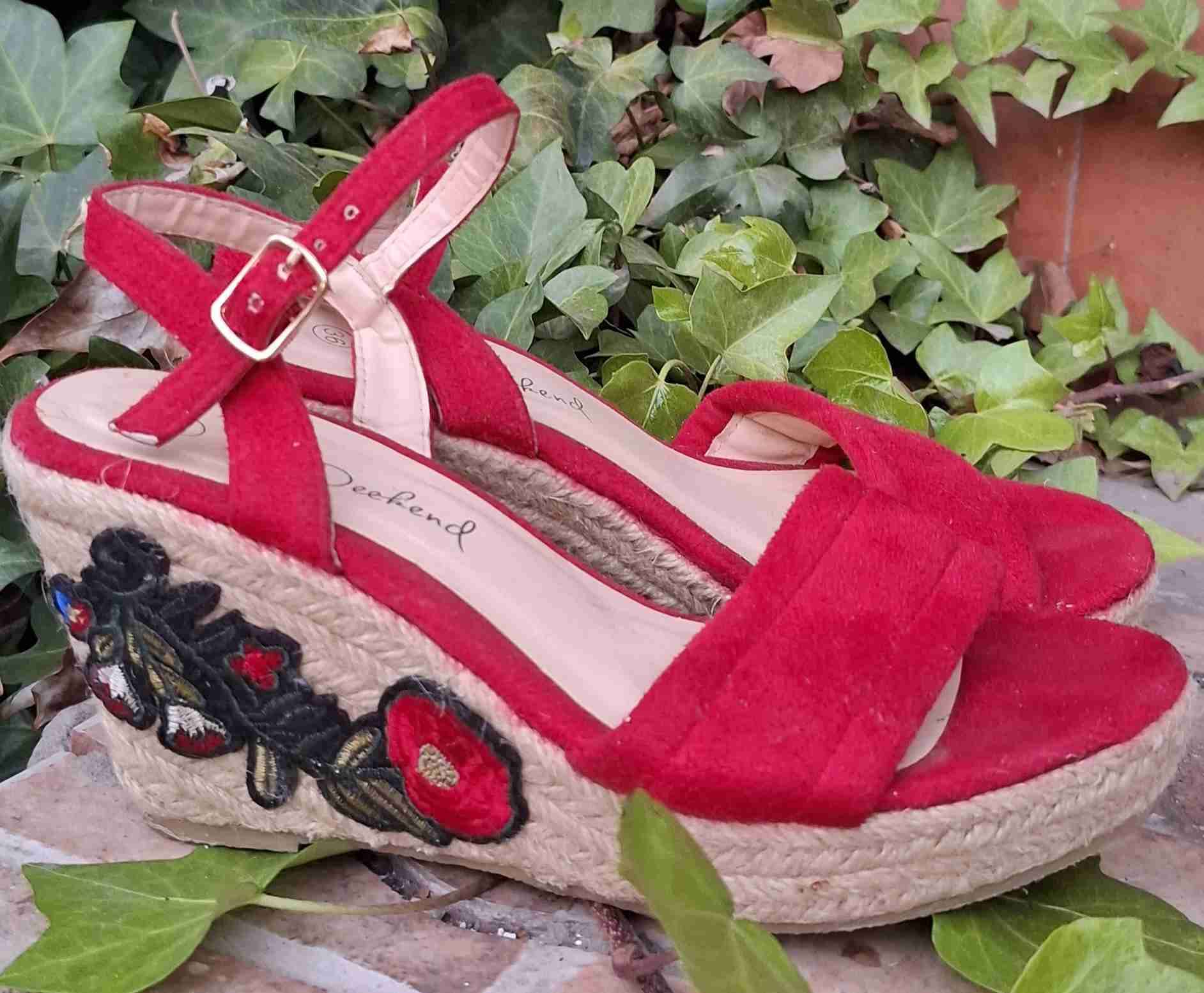 Sandalias rojas Weekend - miniatura 3