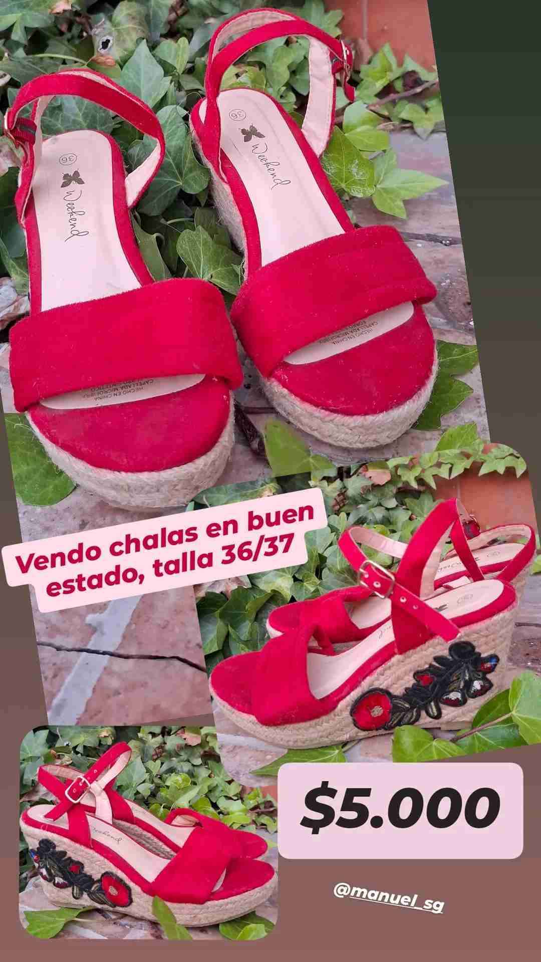 Sandalias rojas Weekend - miniatura 4