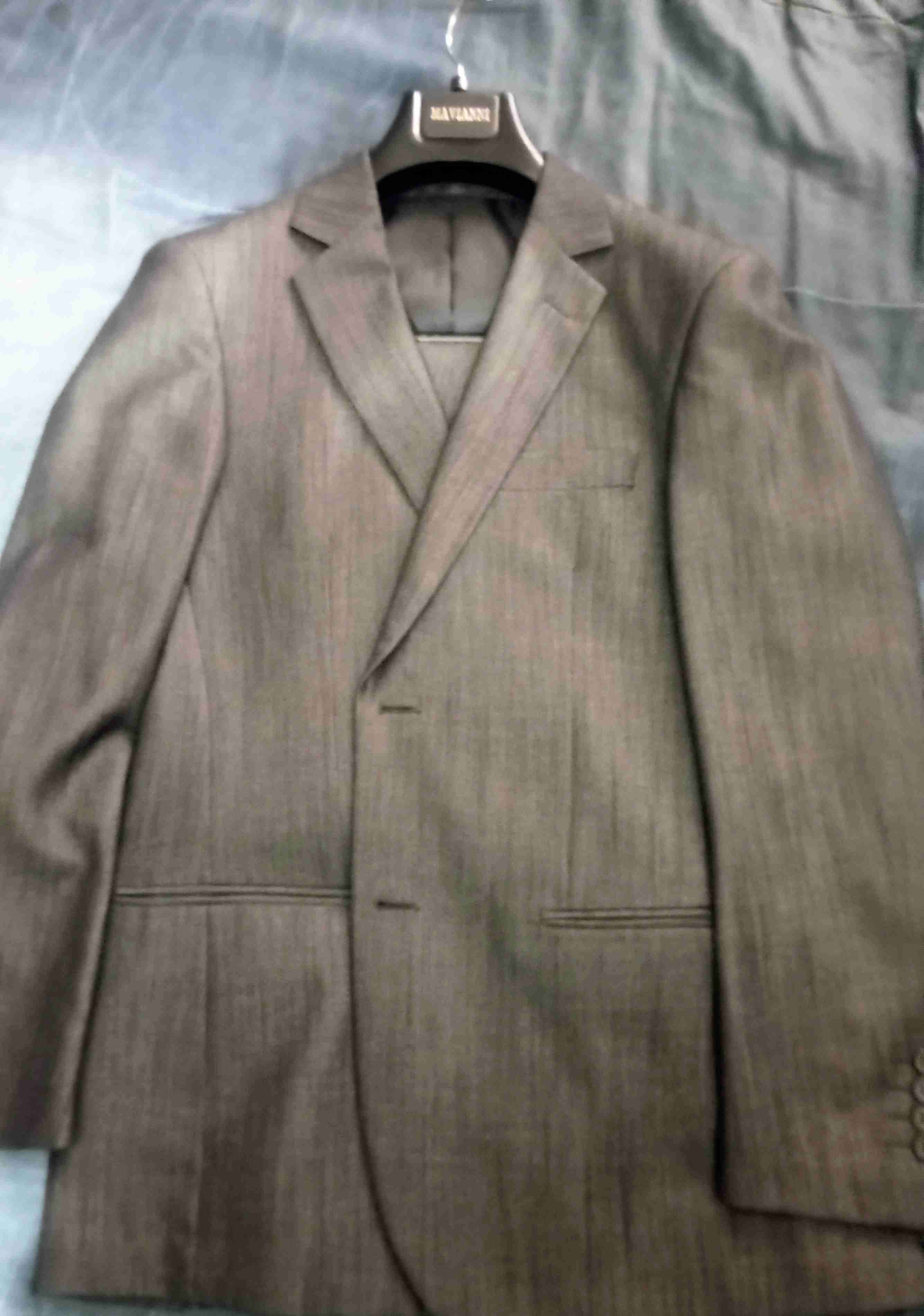 Saco de vestir gris elegante - 1