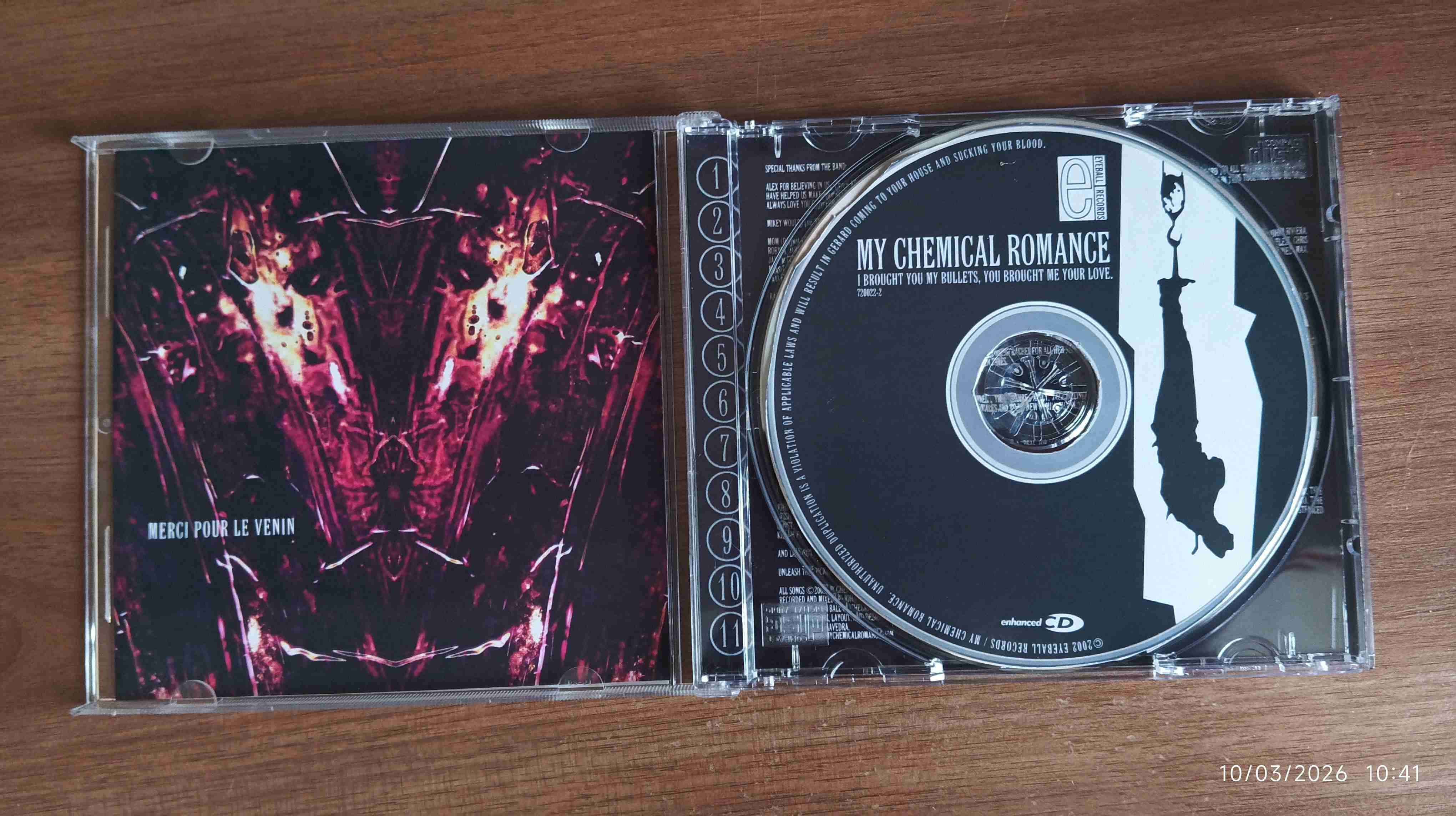 CD My Chemical Romance Bullets - miniatura 2