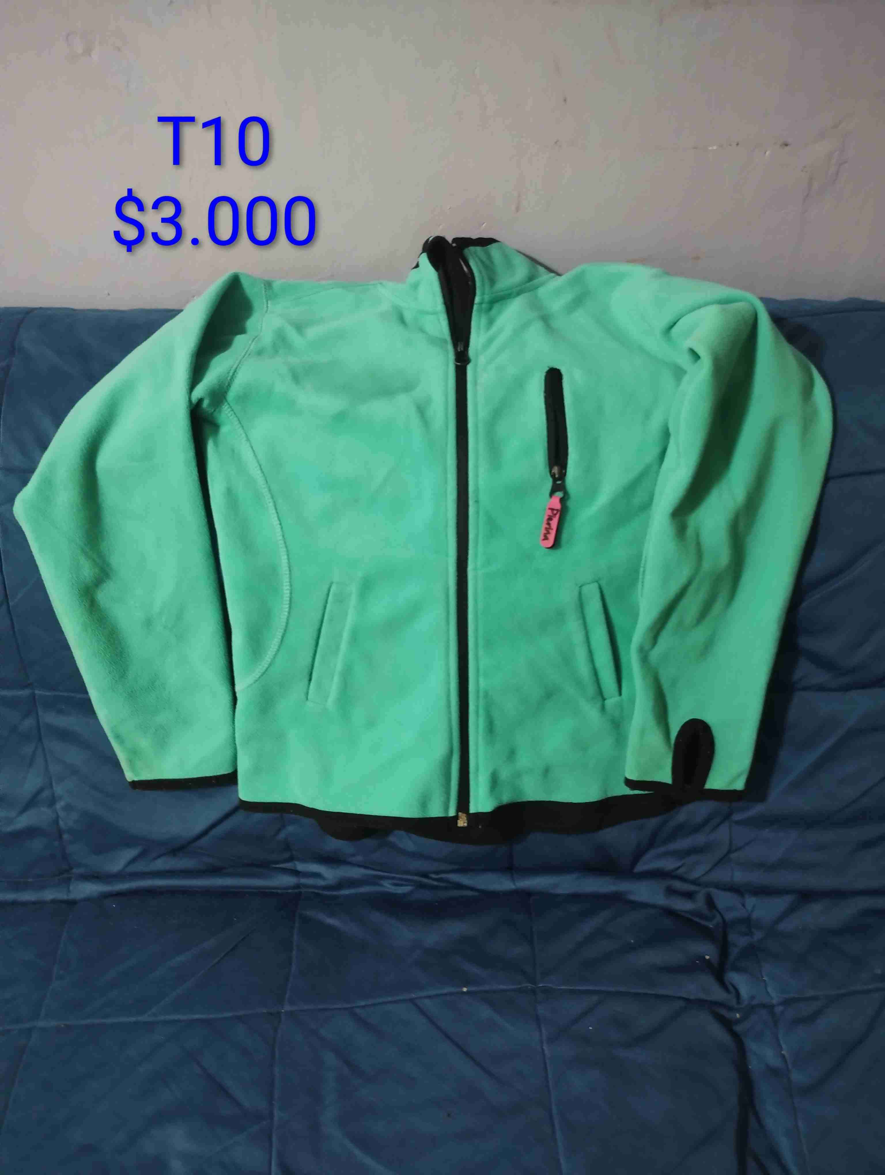 Chaqueta polar verde
