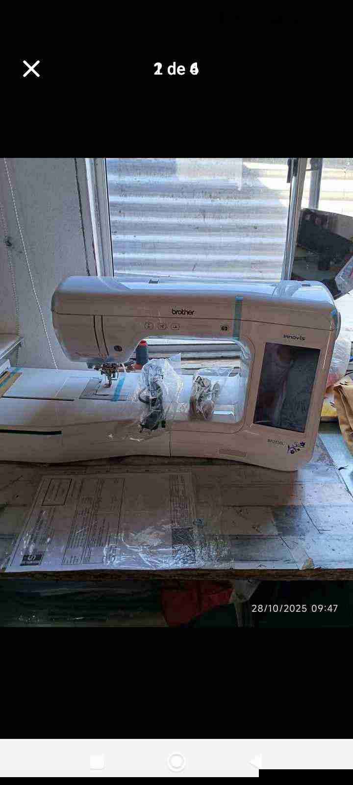 Máquina bordadora Brother Innov-is - miniatura 3