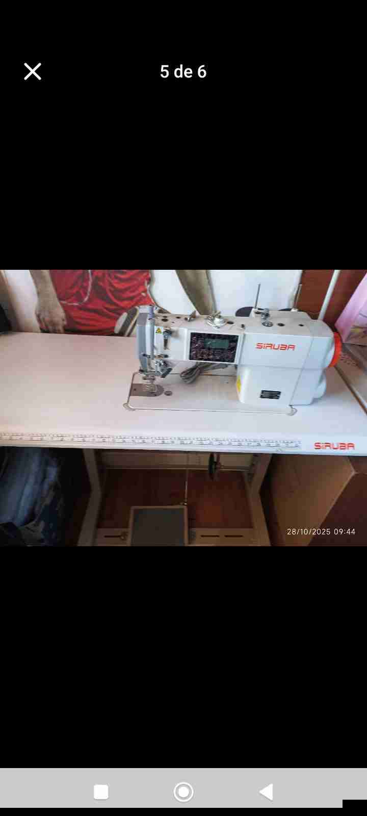 Máquina de coser Siruba industrial