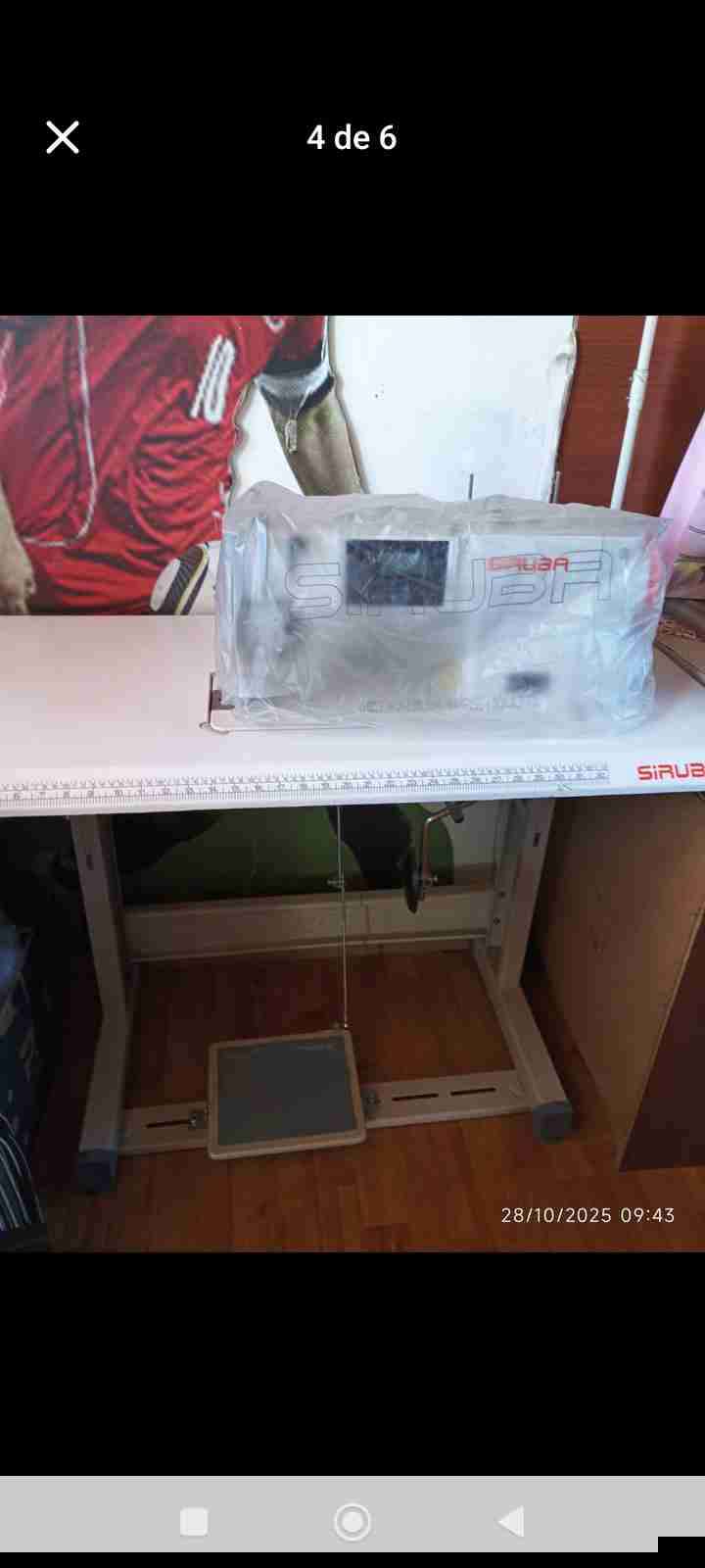 Máquina de coser Siruba industrial - miniatura 2