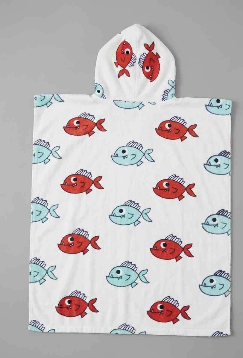 Poncho de playa infantil - miniatura 2