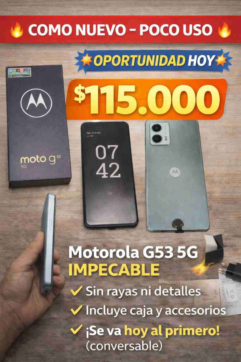 Celular Motorola Moto G53 5G