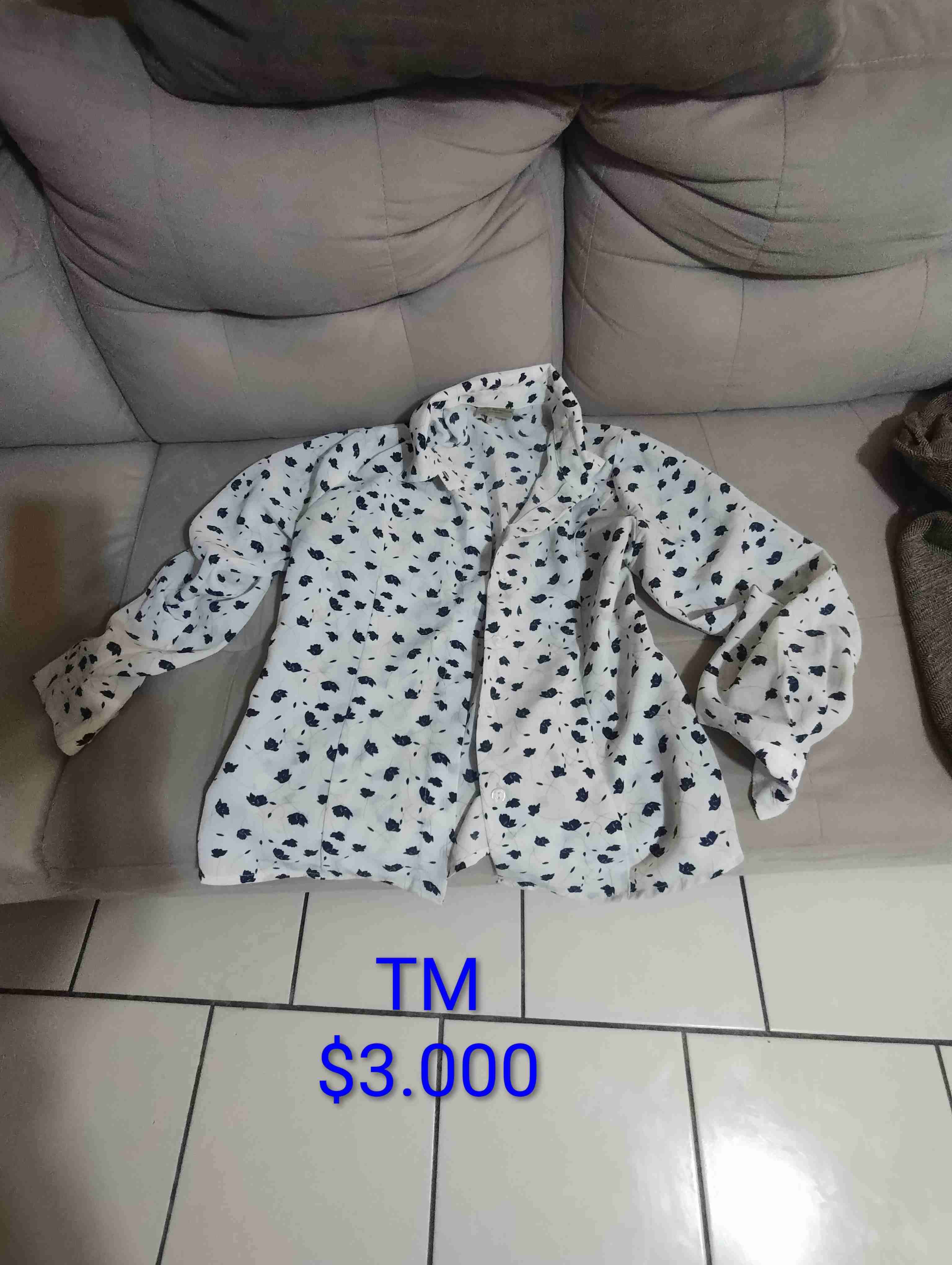 Camisa mujer estampada