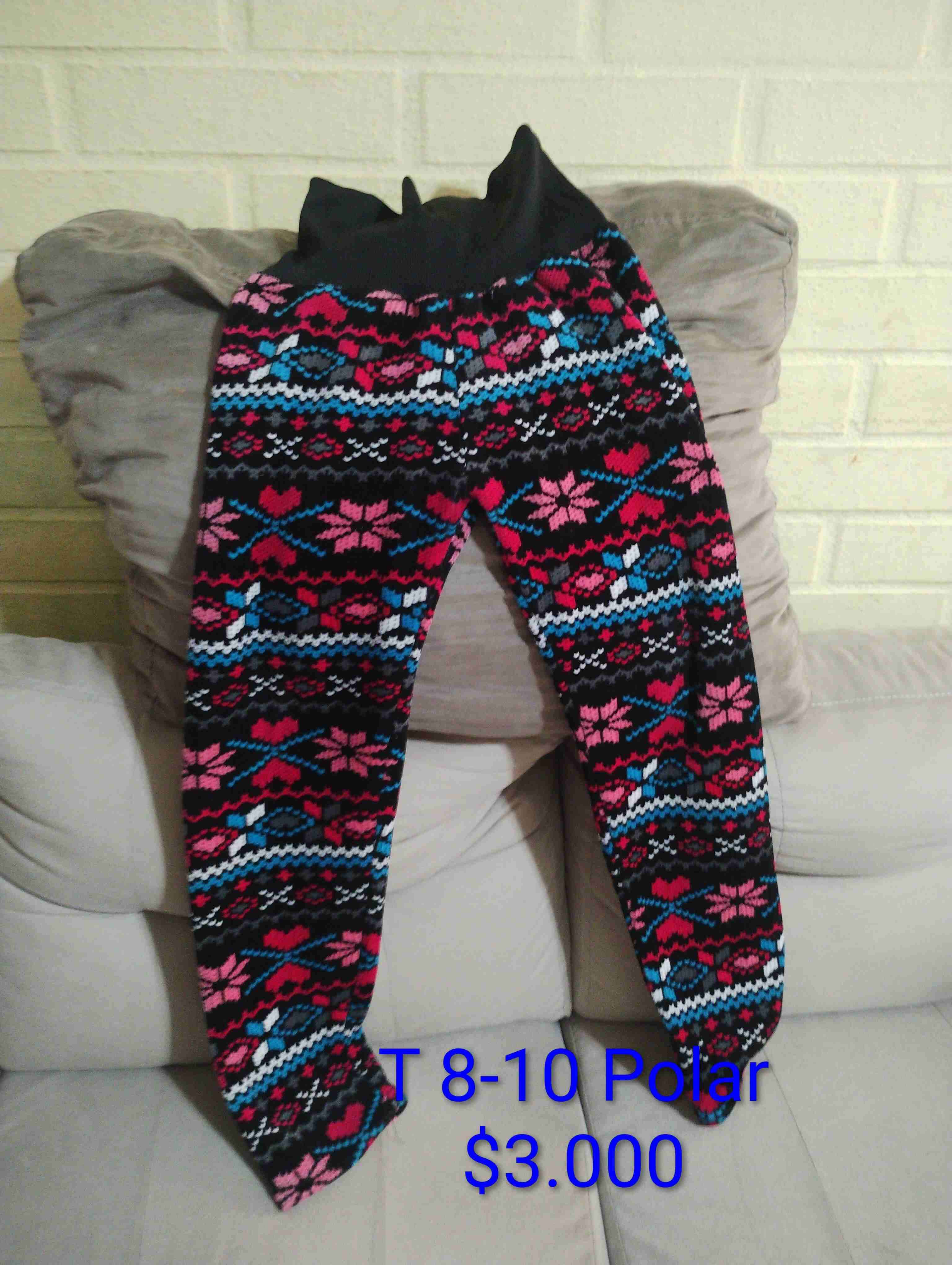 Pantalón polar estampado infantil