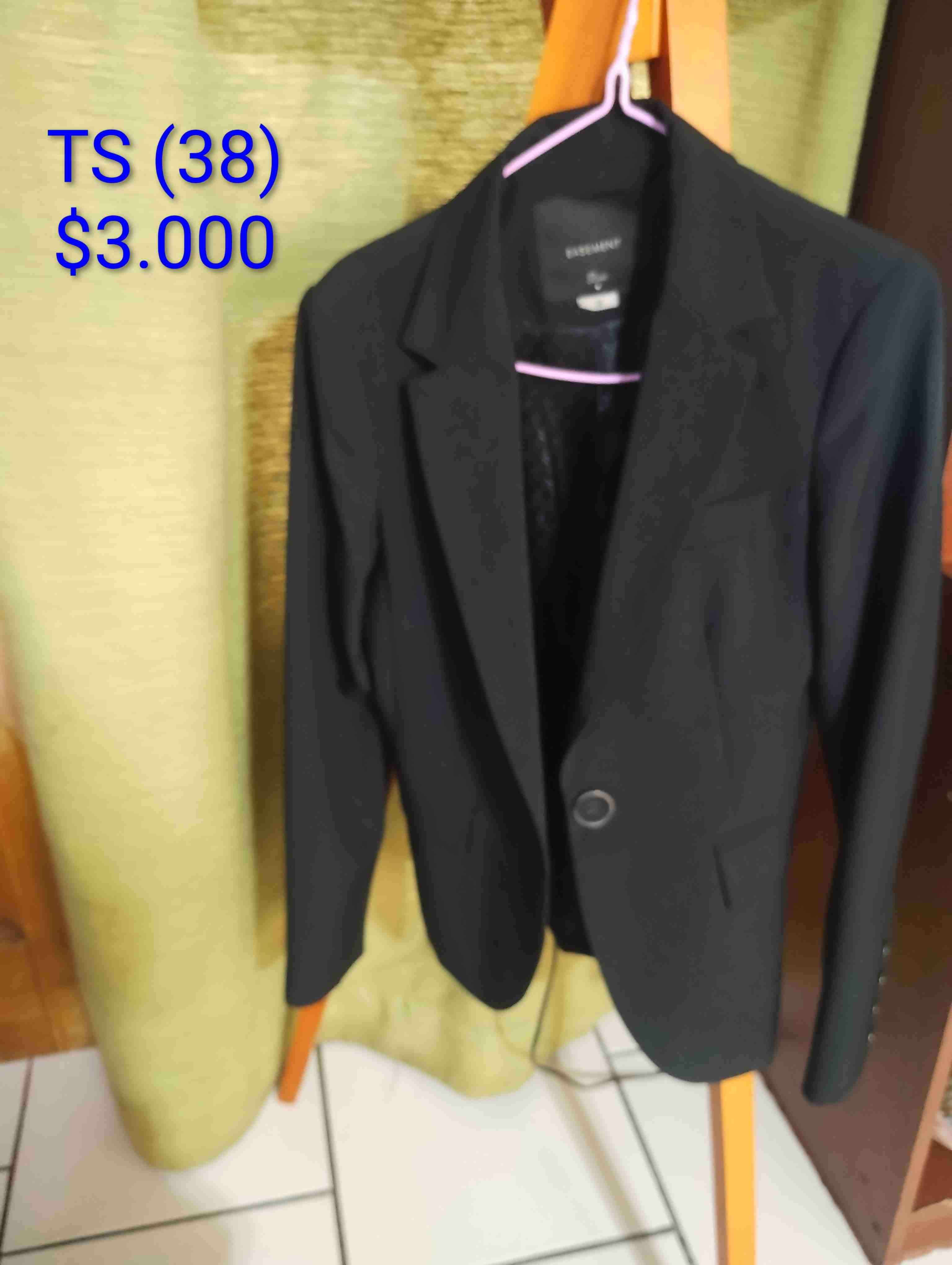 Blazer negro Talla 38