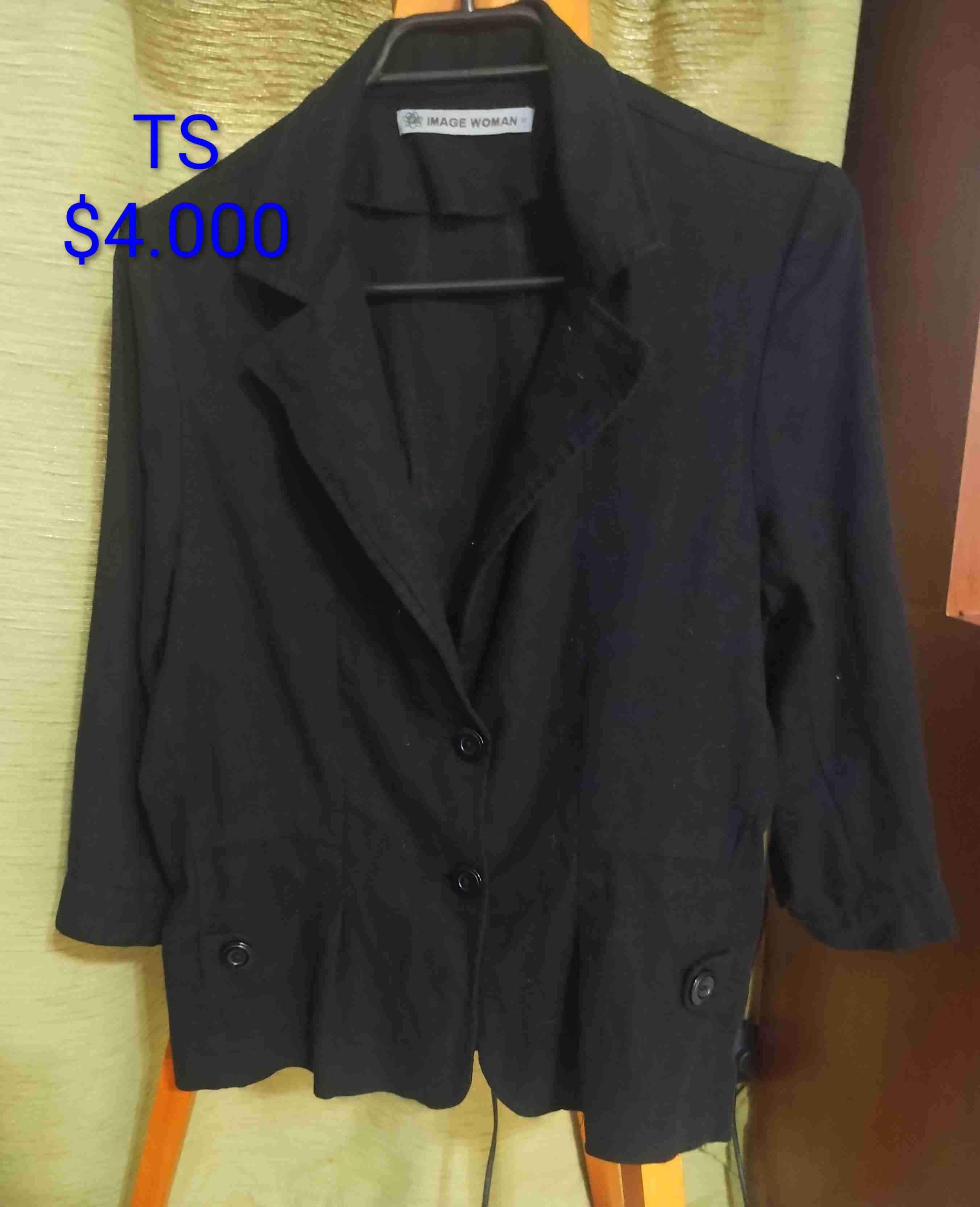Blazer negro Image Woman