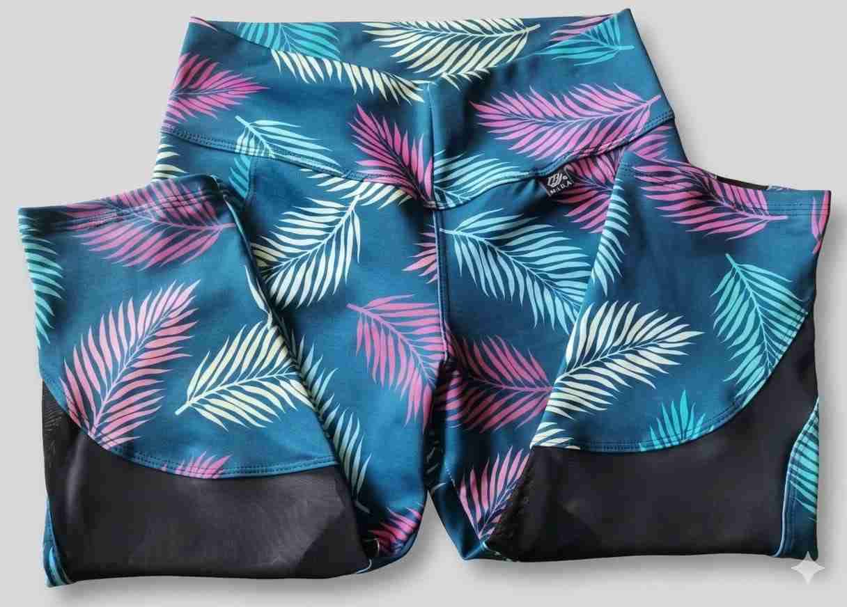 Calzas deportivas estampadas 3/4 - 3