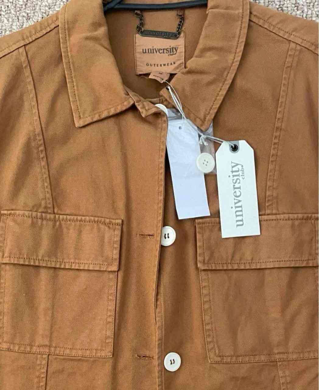 Chaqueta marrón M , nueva ,university - 2