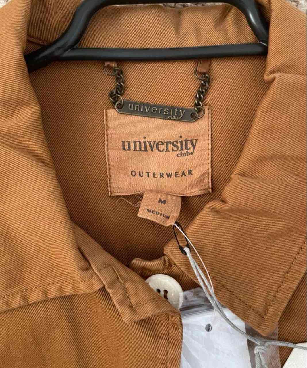 Chaqueta marrón M , nueva ,university - 4