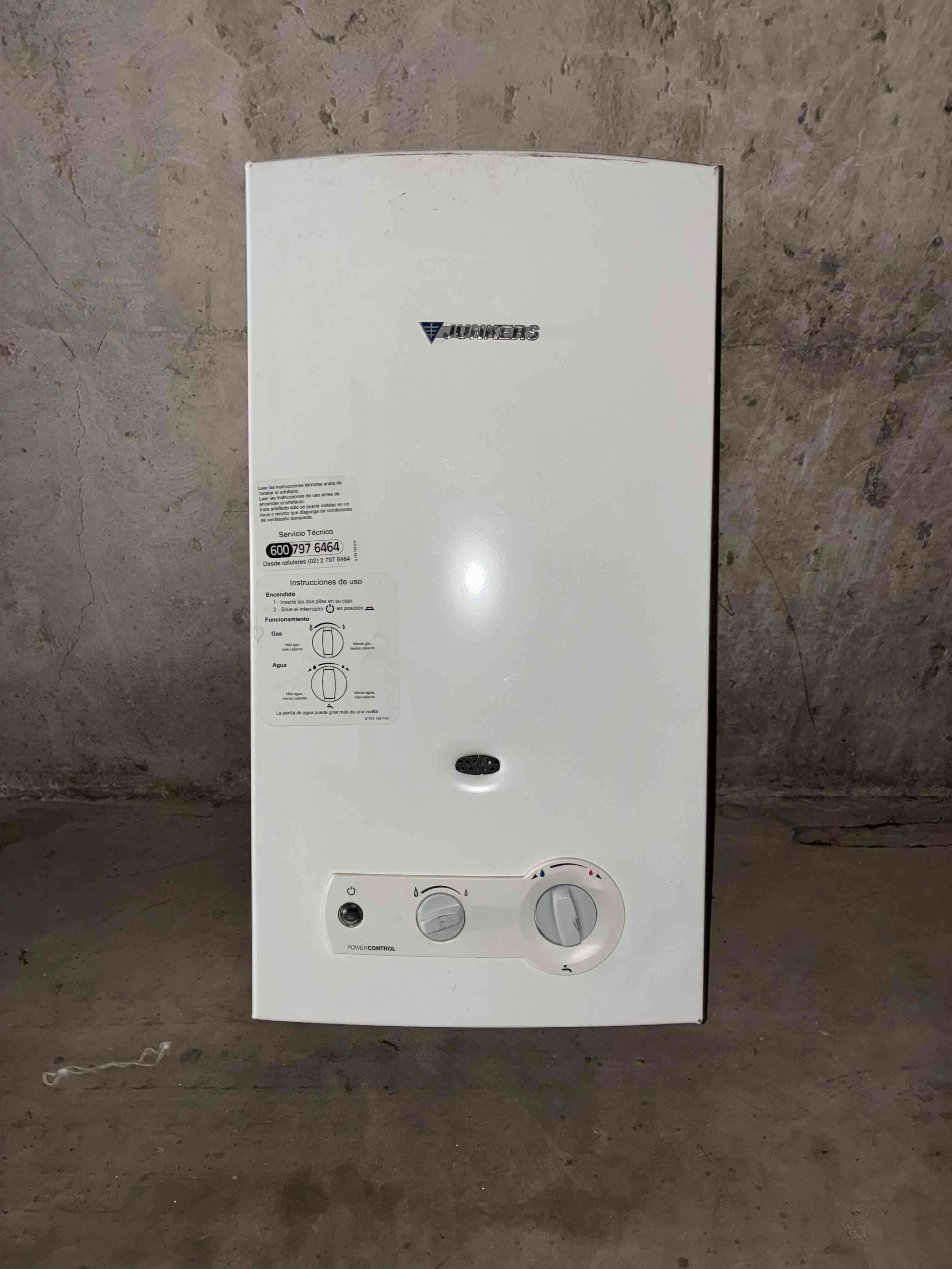 Calefón Junkers encendido electrónico - miniatura 1