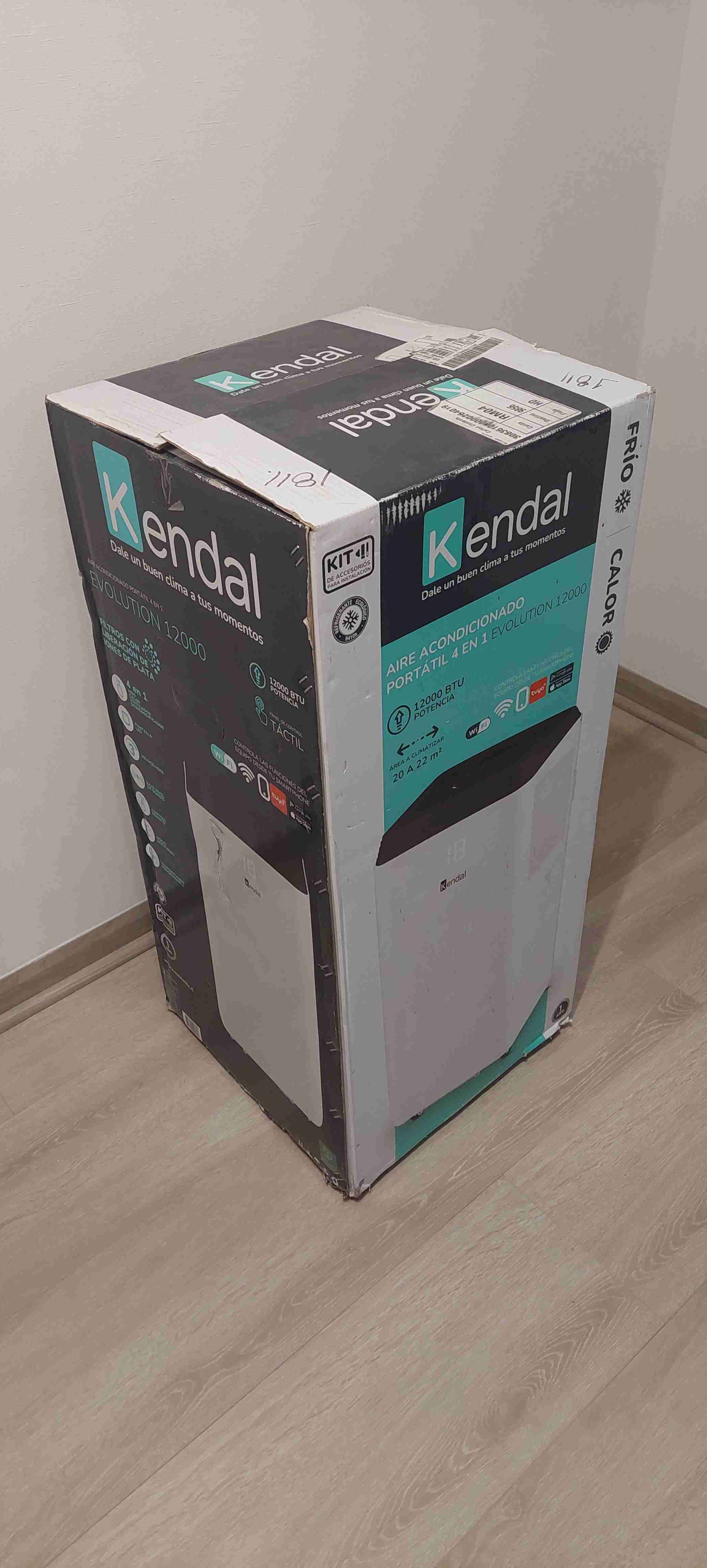 Aire acondicionado portátil blanco - 3