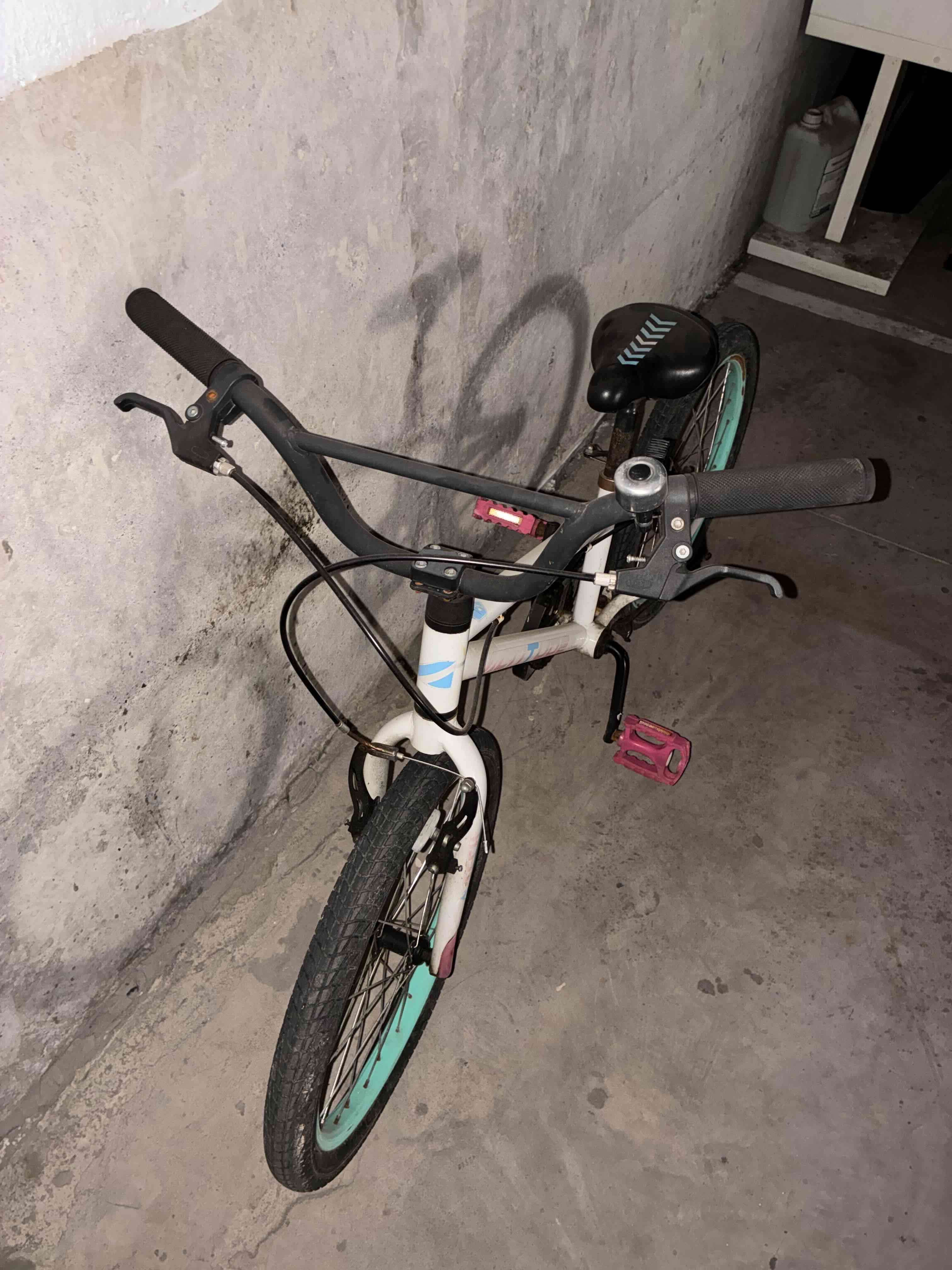 Bicicleta aro 20 niña blanca - 3