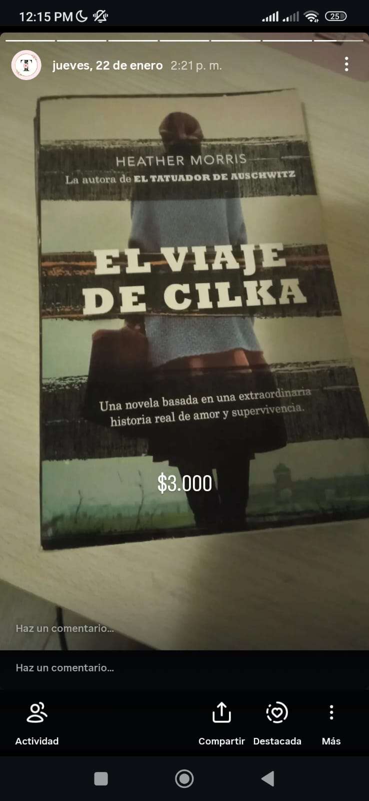 Libro El Viaje de Cilka