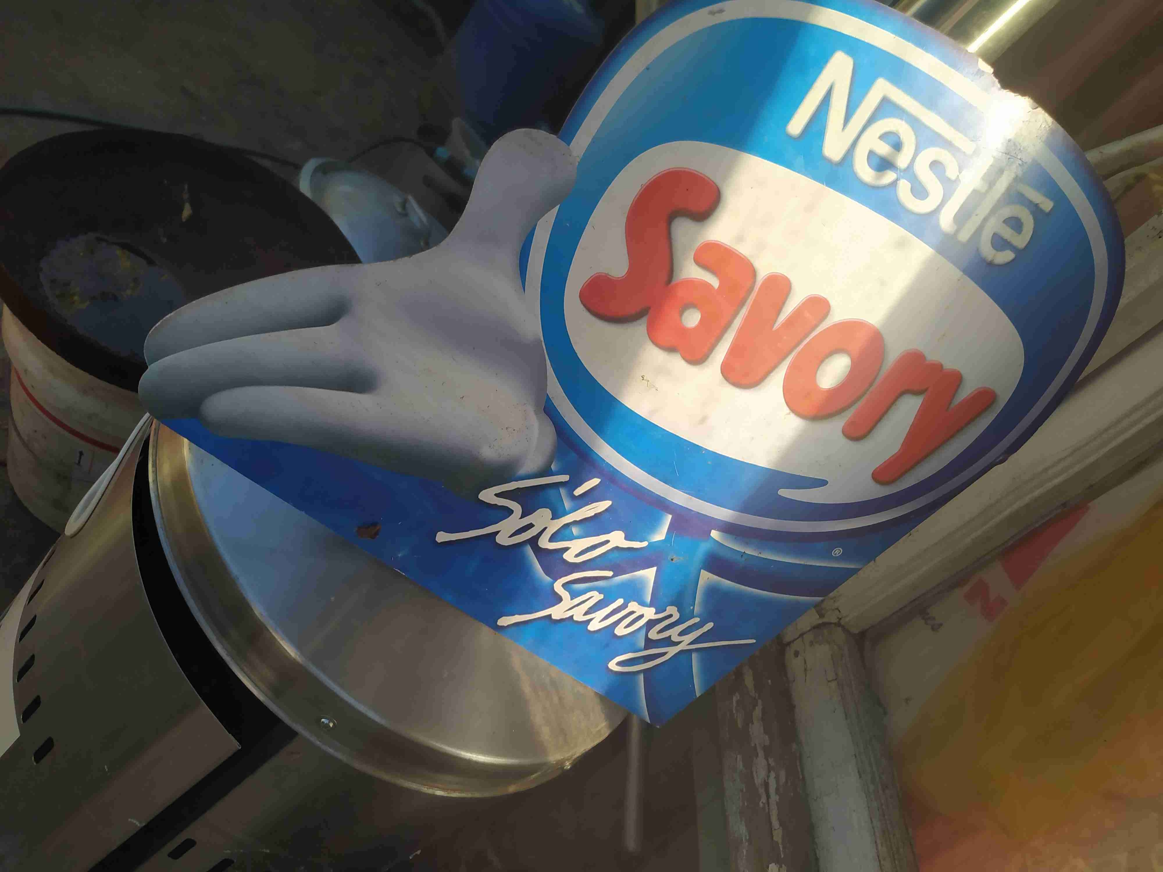 Letrero vintage Nestlé Savory - miniatura 2