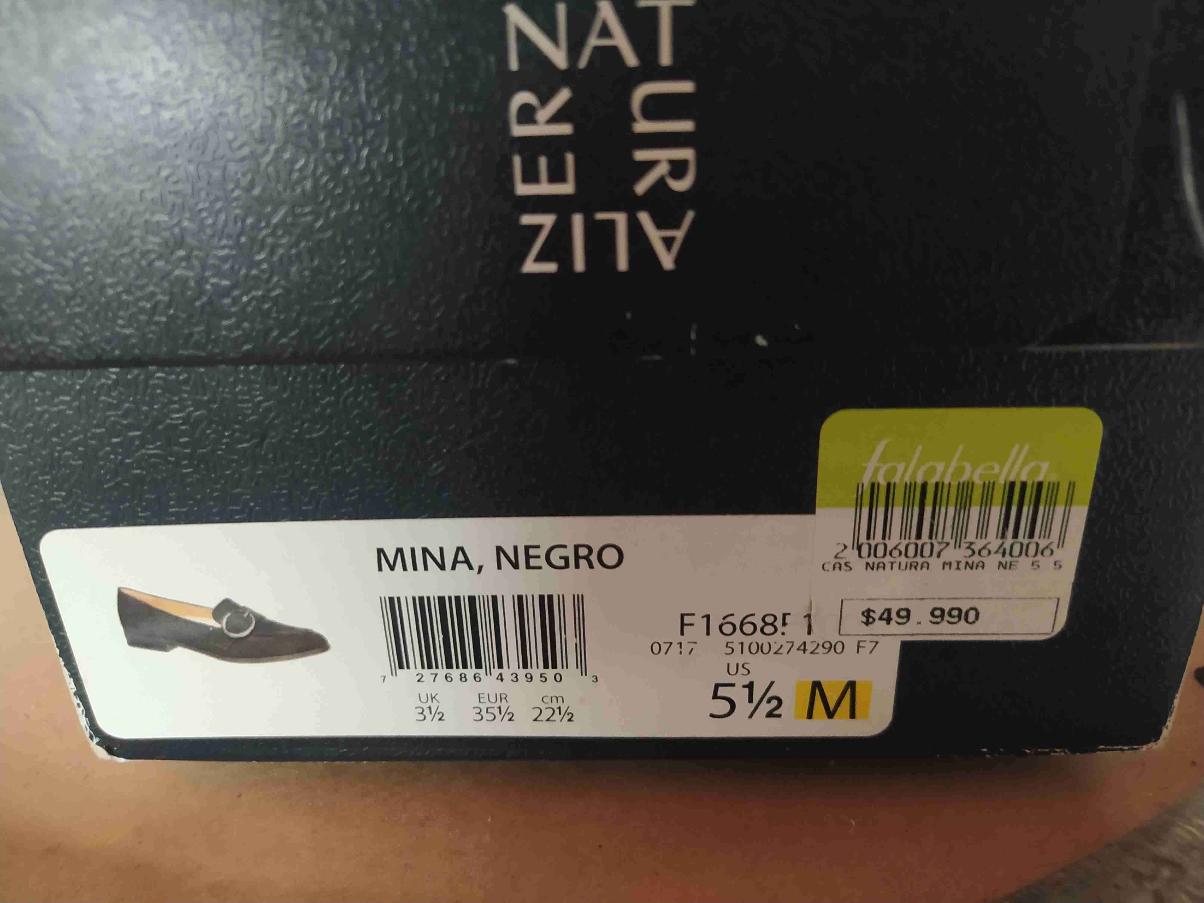 Naturalizer Negra mina calzado - 4