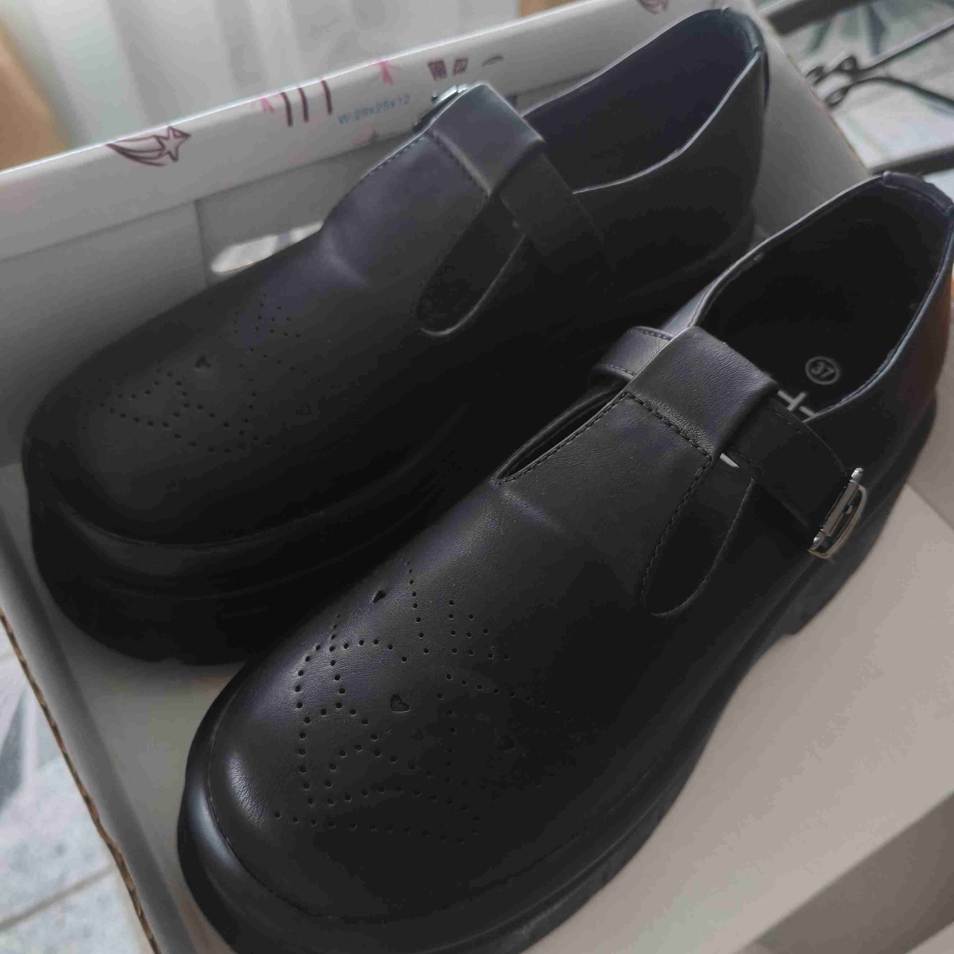 Zapatos mujer tipo y2k negros - miniatura 3