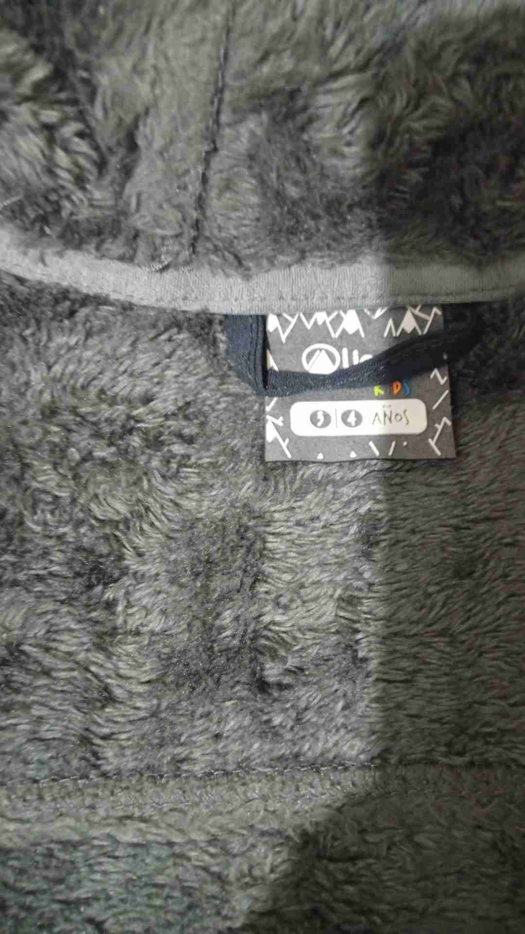 Chaqueta softshell lippii negra 3,4 años - miniatura 2