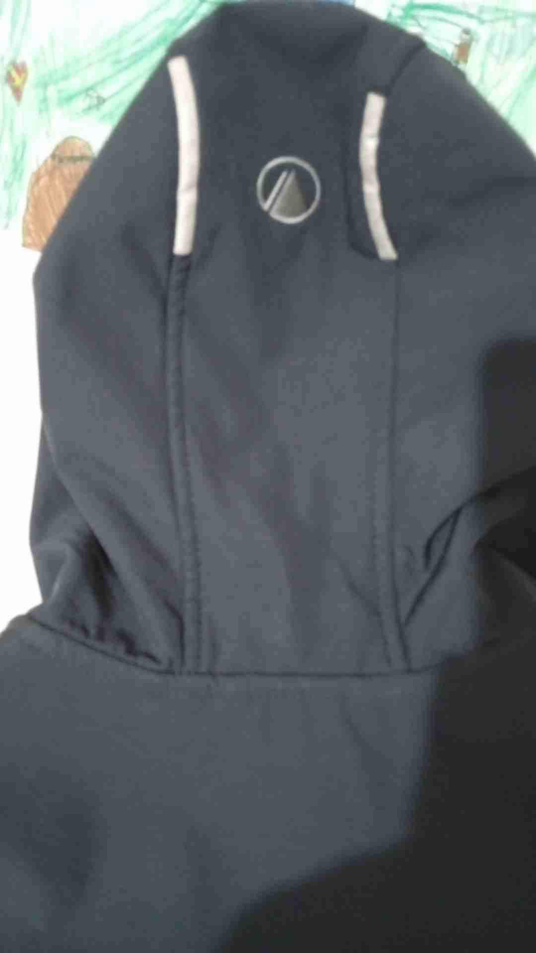 Chaqueta softshell lippii negra 3,4 años - miniatura 3
