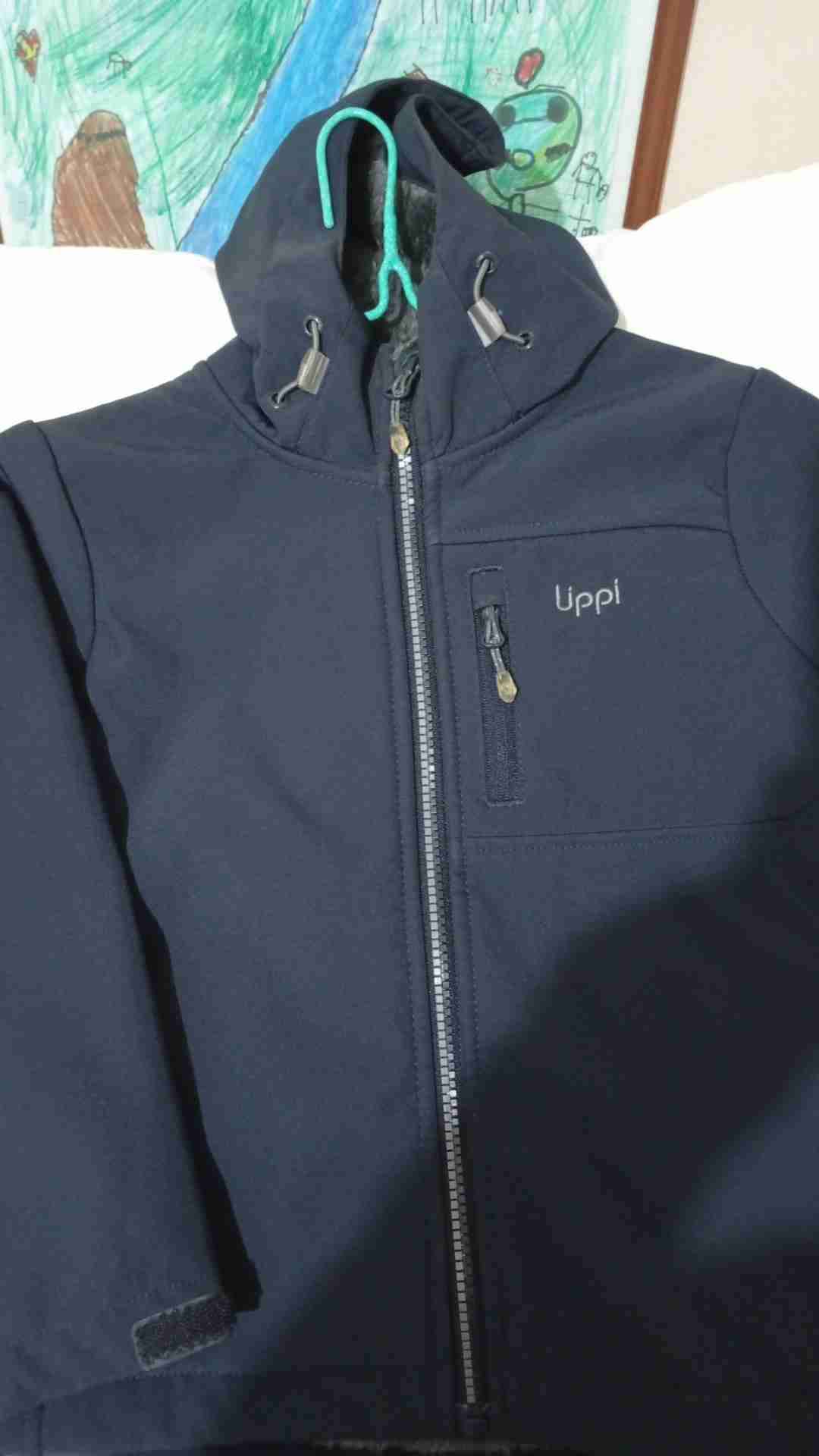 Chaqueta softshell lippii negra 3,4 años - miniatura 6