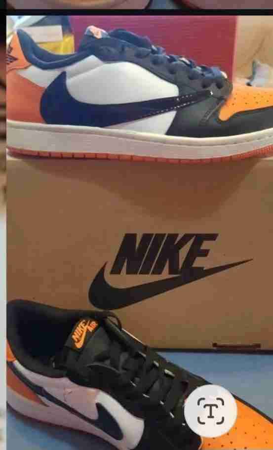 Zapatillas Nike Air Jordan naranjas - miniatura 3