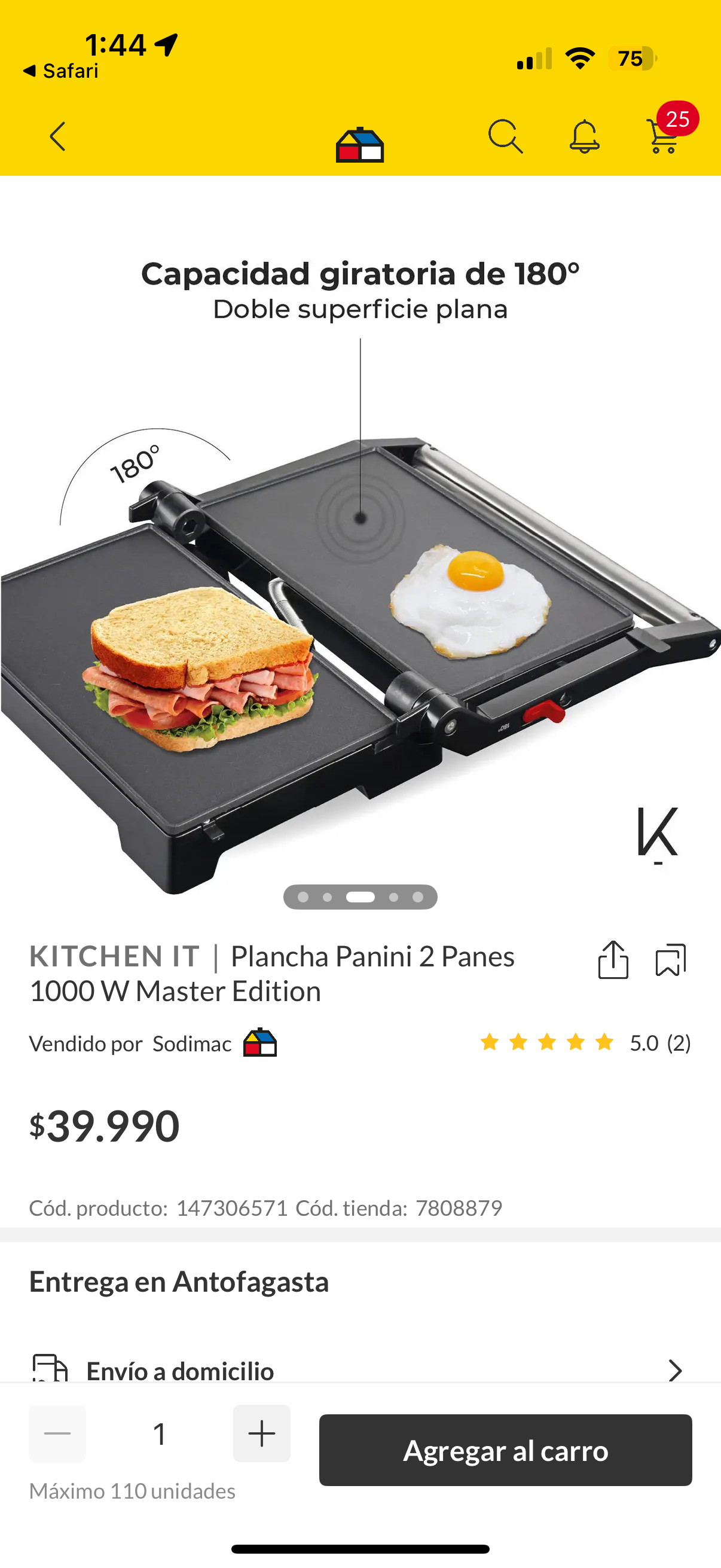 Plancha para Panini Master Edition - 3