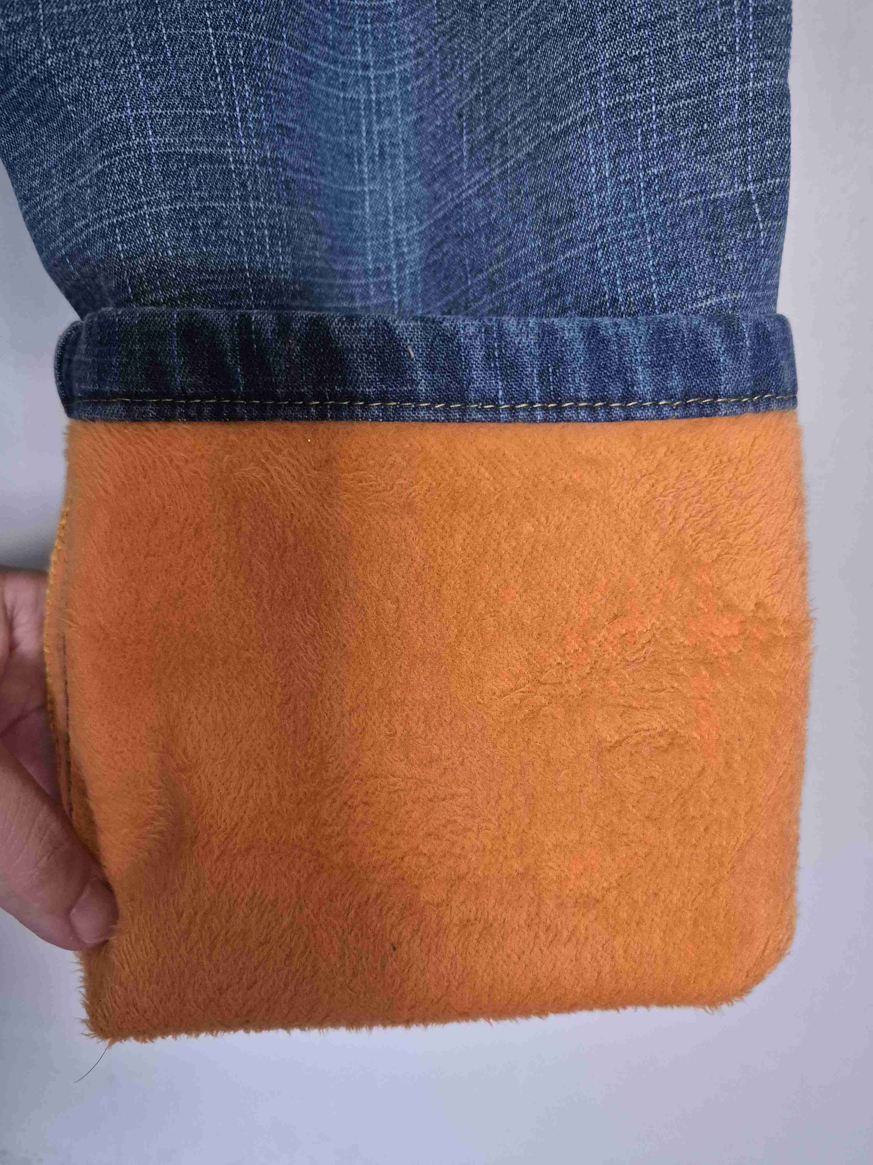 Jeans azul clásico, con polar. - 3