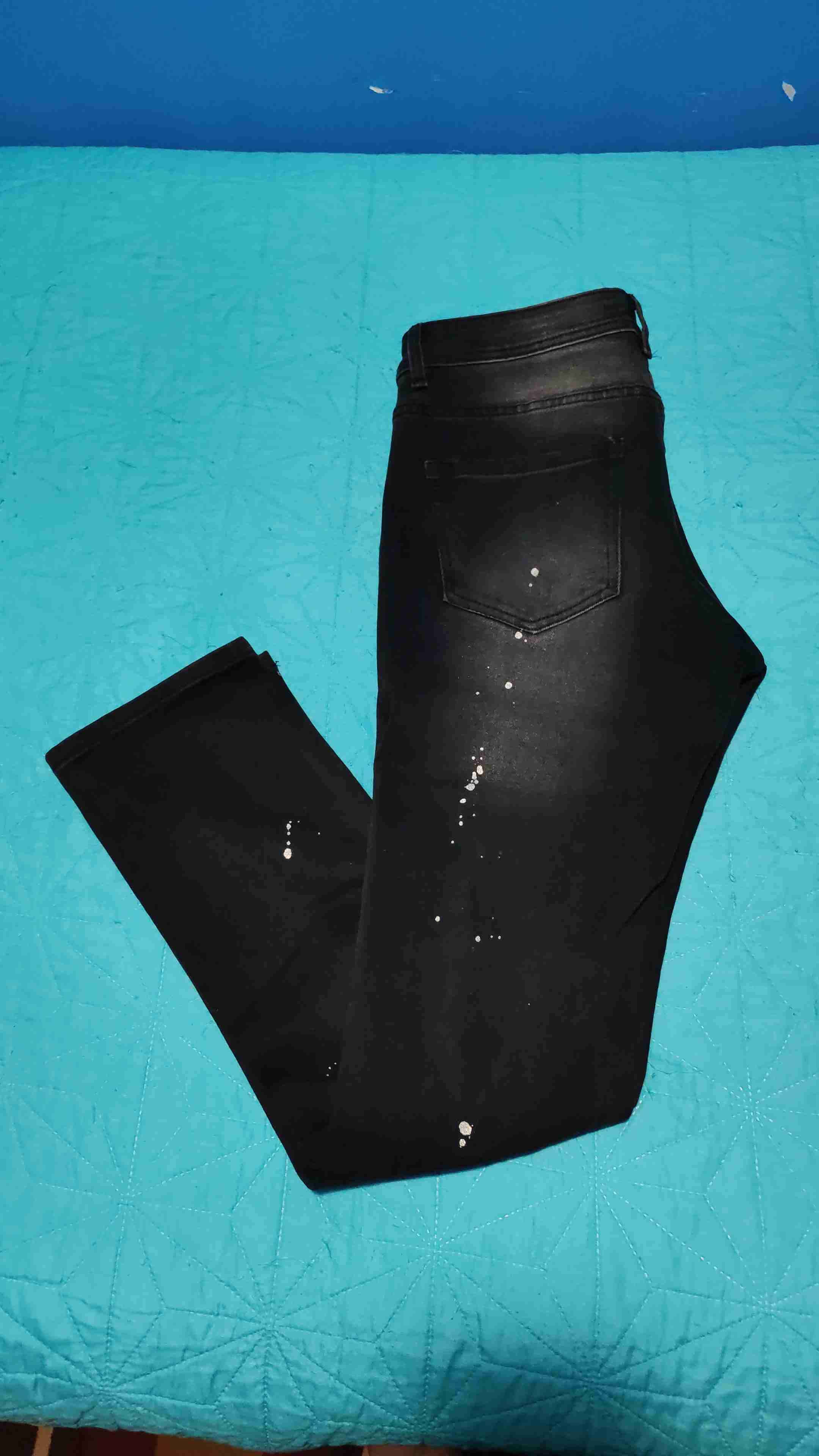 Jeans Negros Talla 44 - miniatura 2