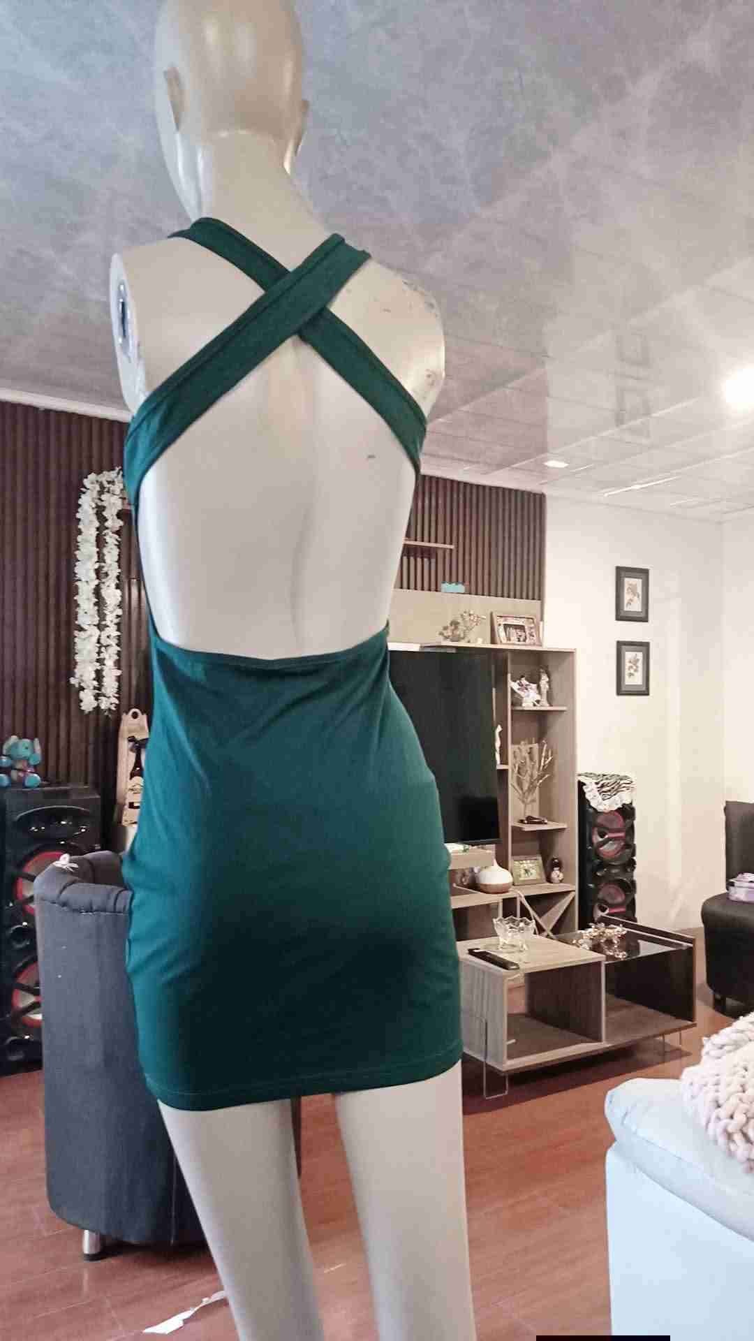 Vestido de verano estampado tropical - miniatura 2