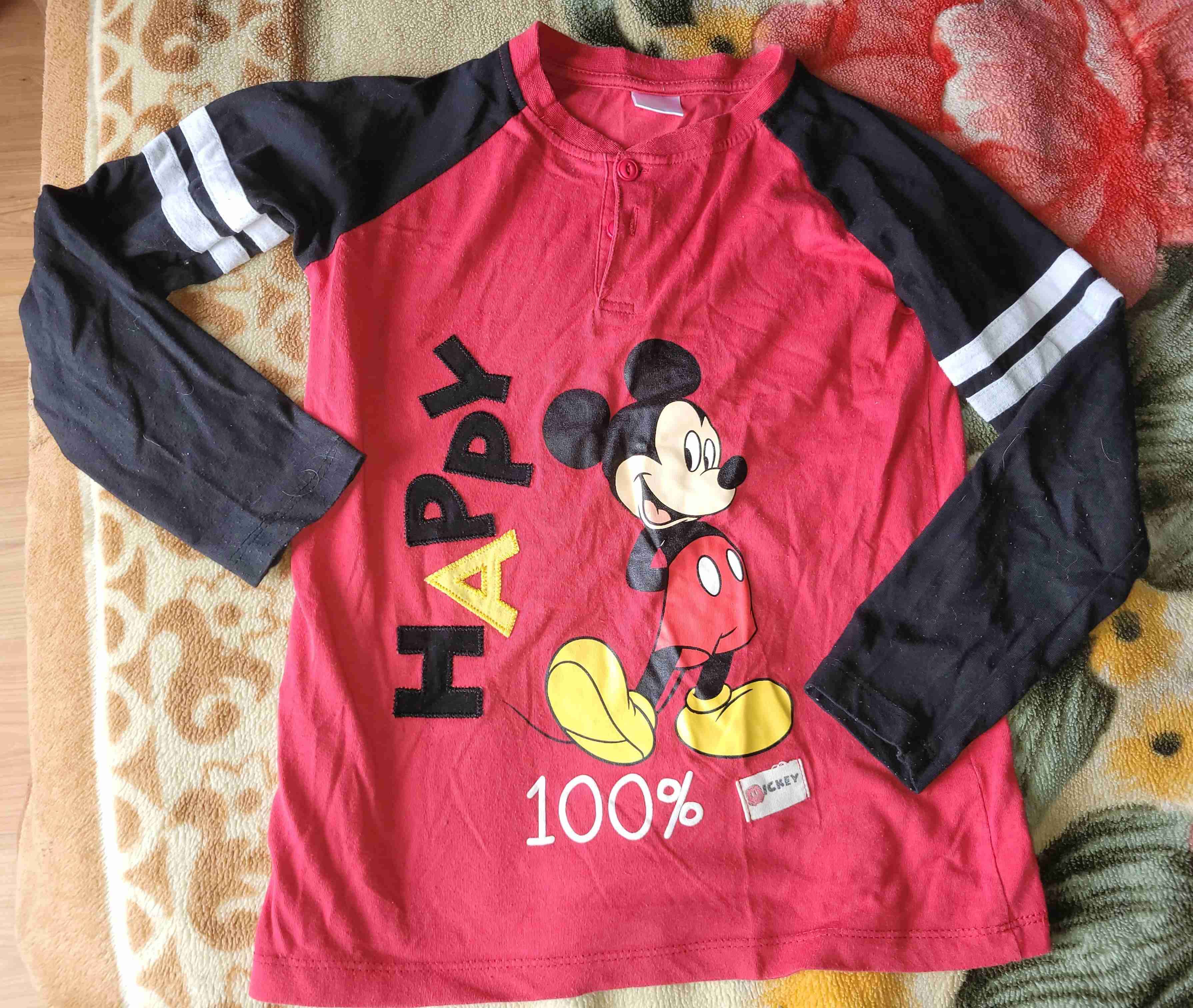 Polera manga larga Mickey Mouse