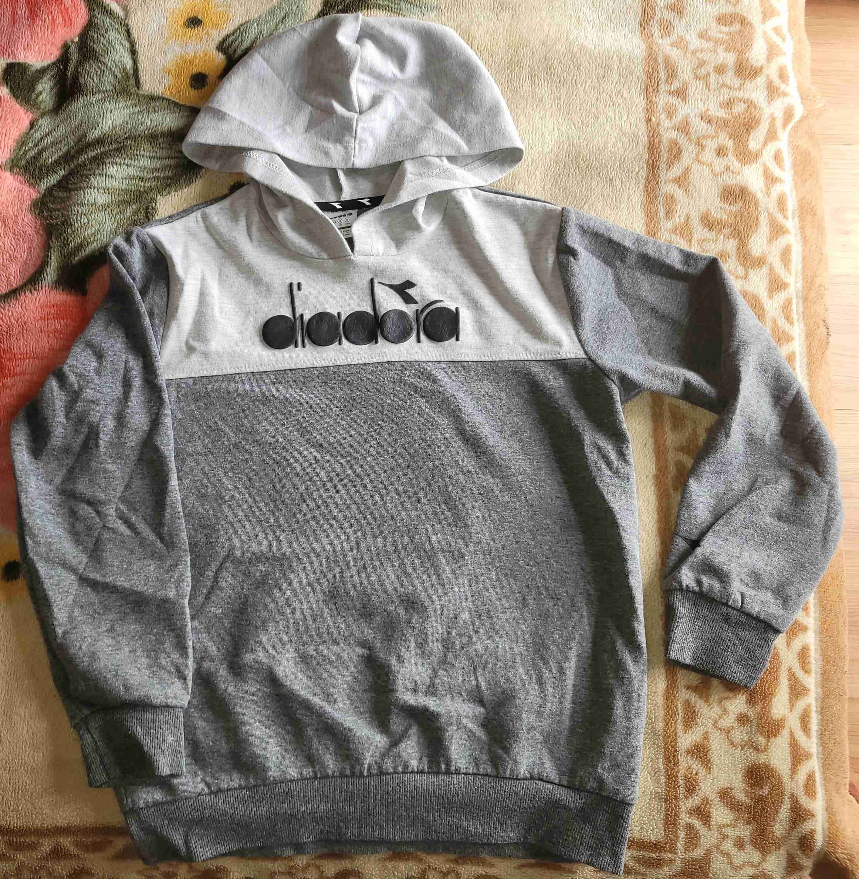 Polerón azul y gris Diadora - 2