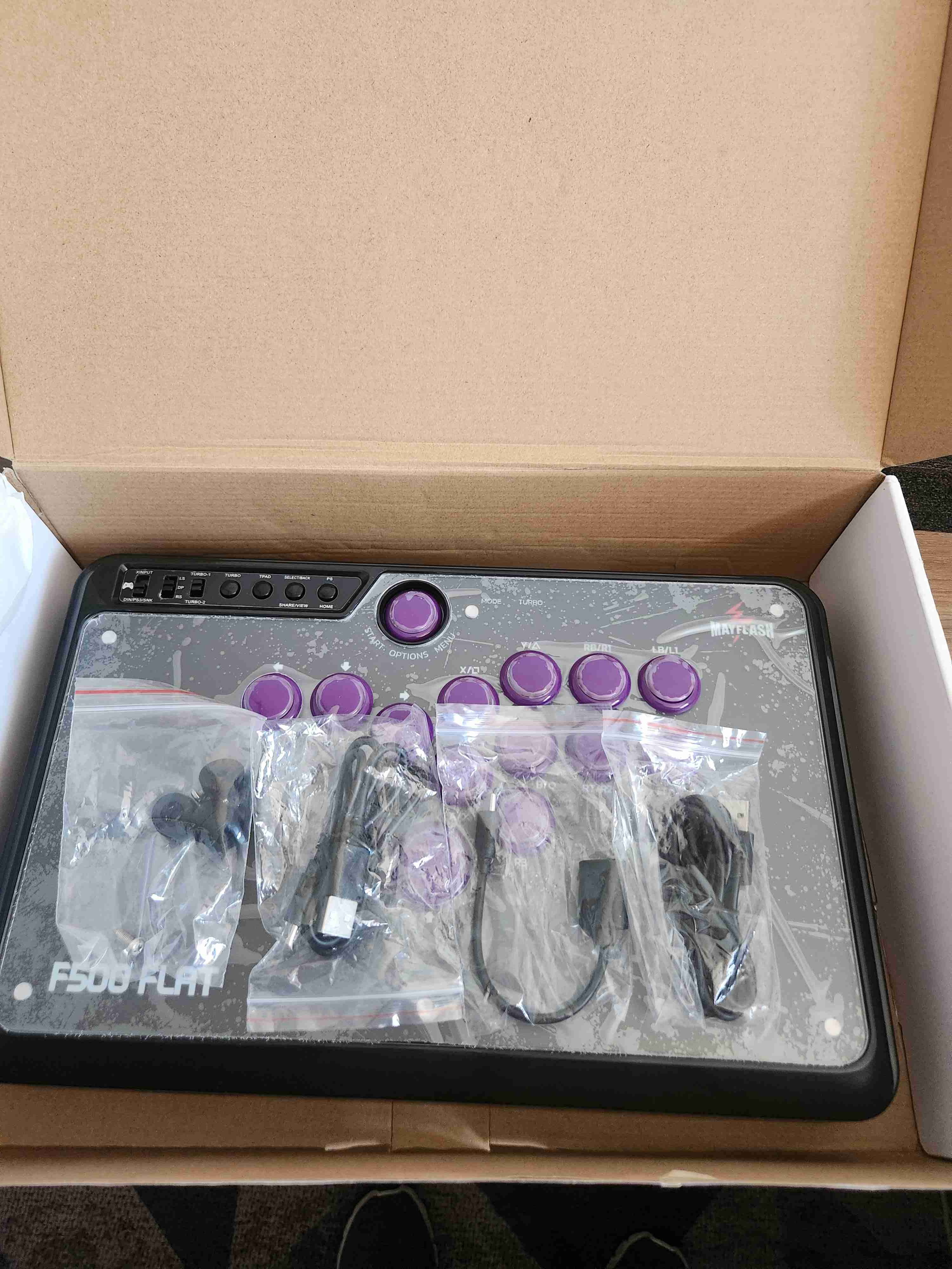 Control arcade Mayflash F500 Flat - miniatura 3